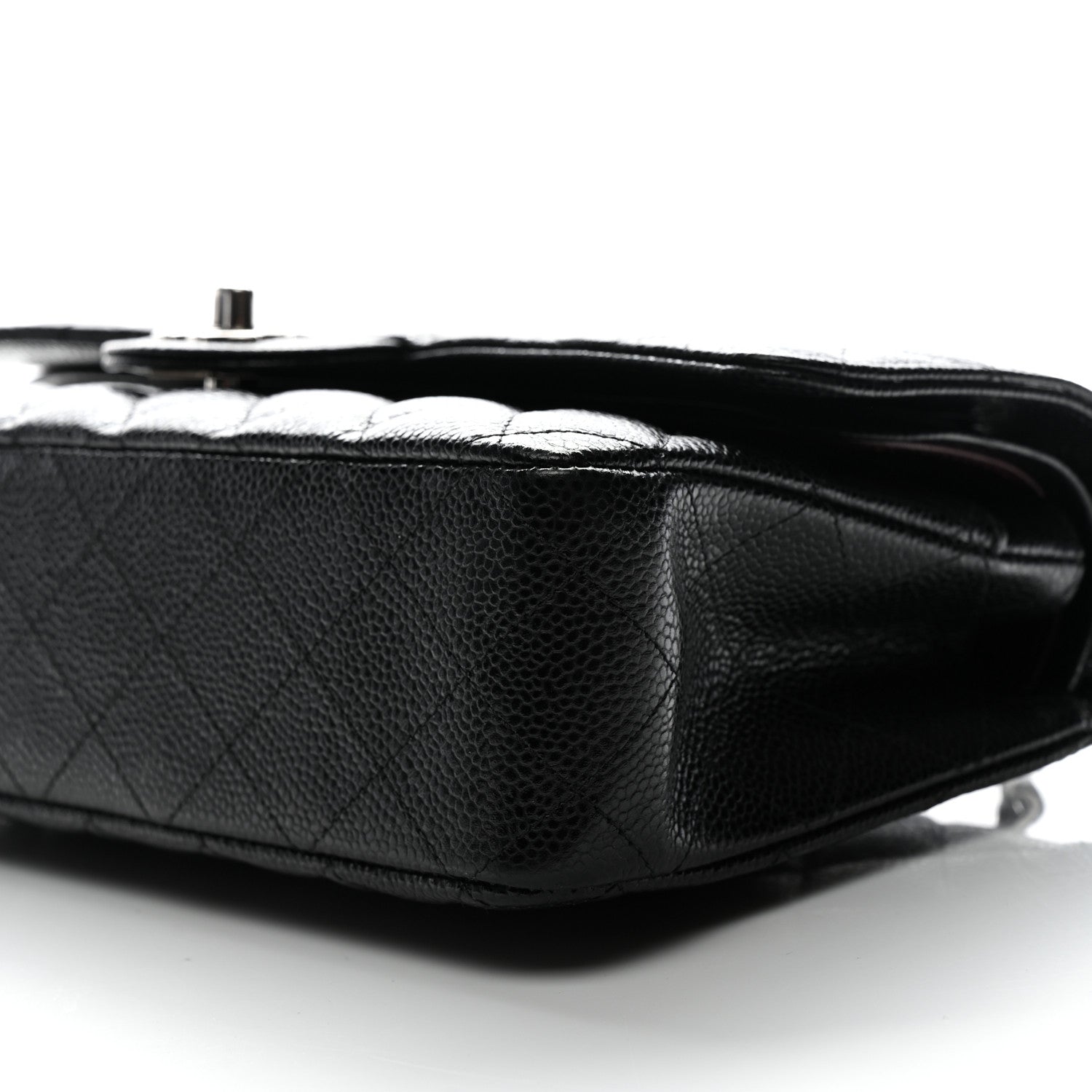 Chanel Caviar Quilted Medium Double Flap Black 10 of 10