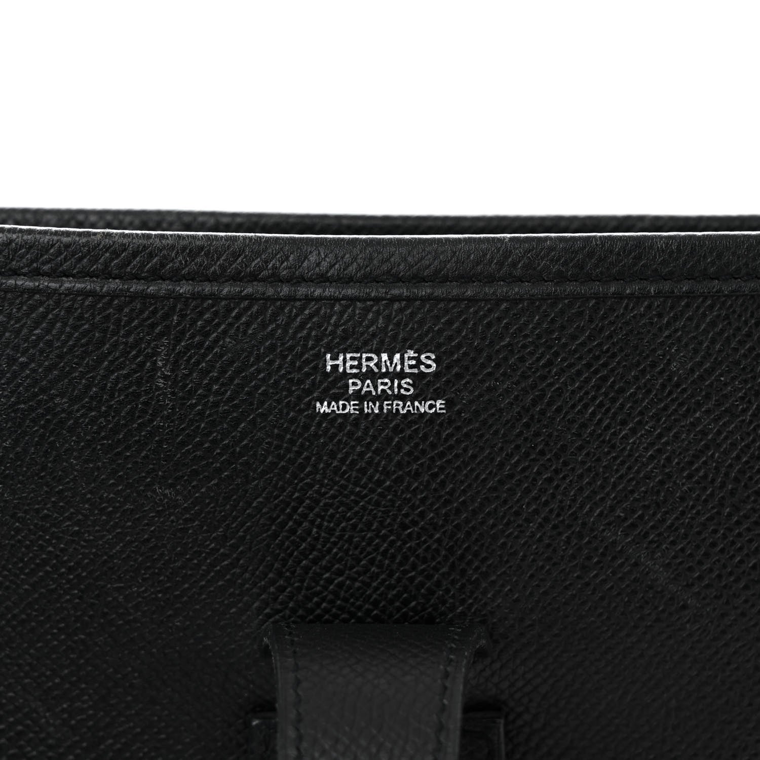 Hermes Epsom Evelyne II GM Black 6 of 11
