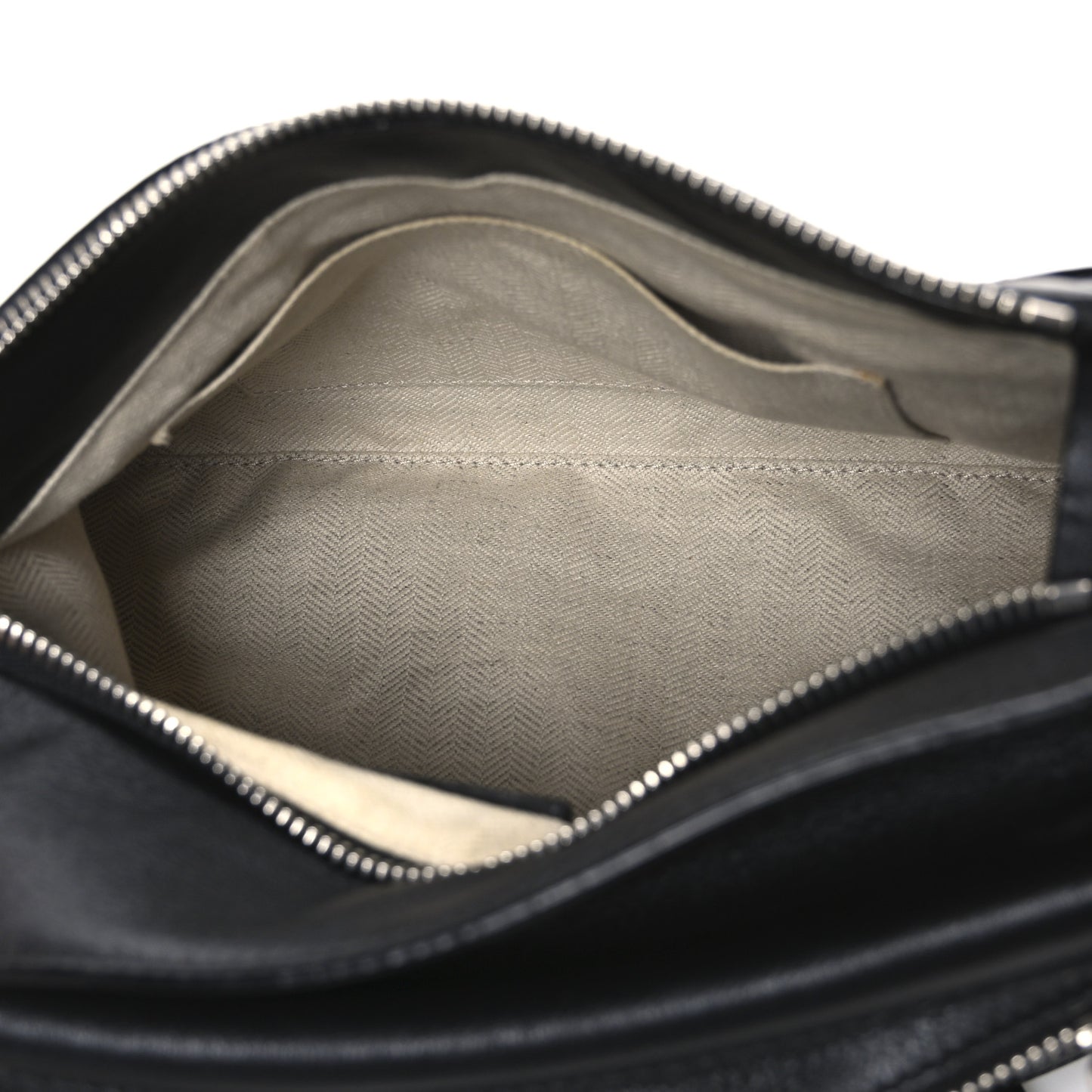 Calfskin Small Puzzle Bag Black