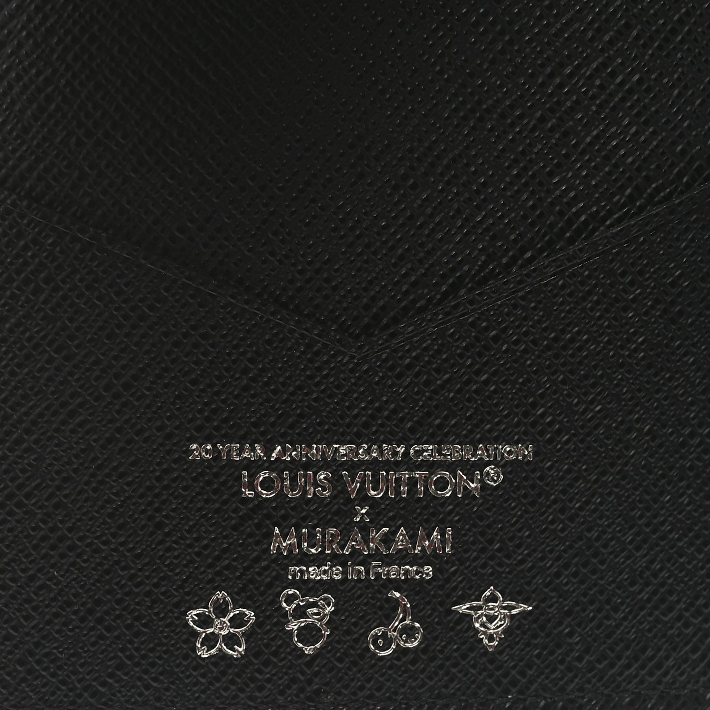 LV X TM Monogram Multicolor Passport Cover Black