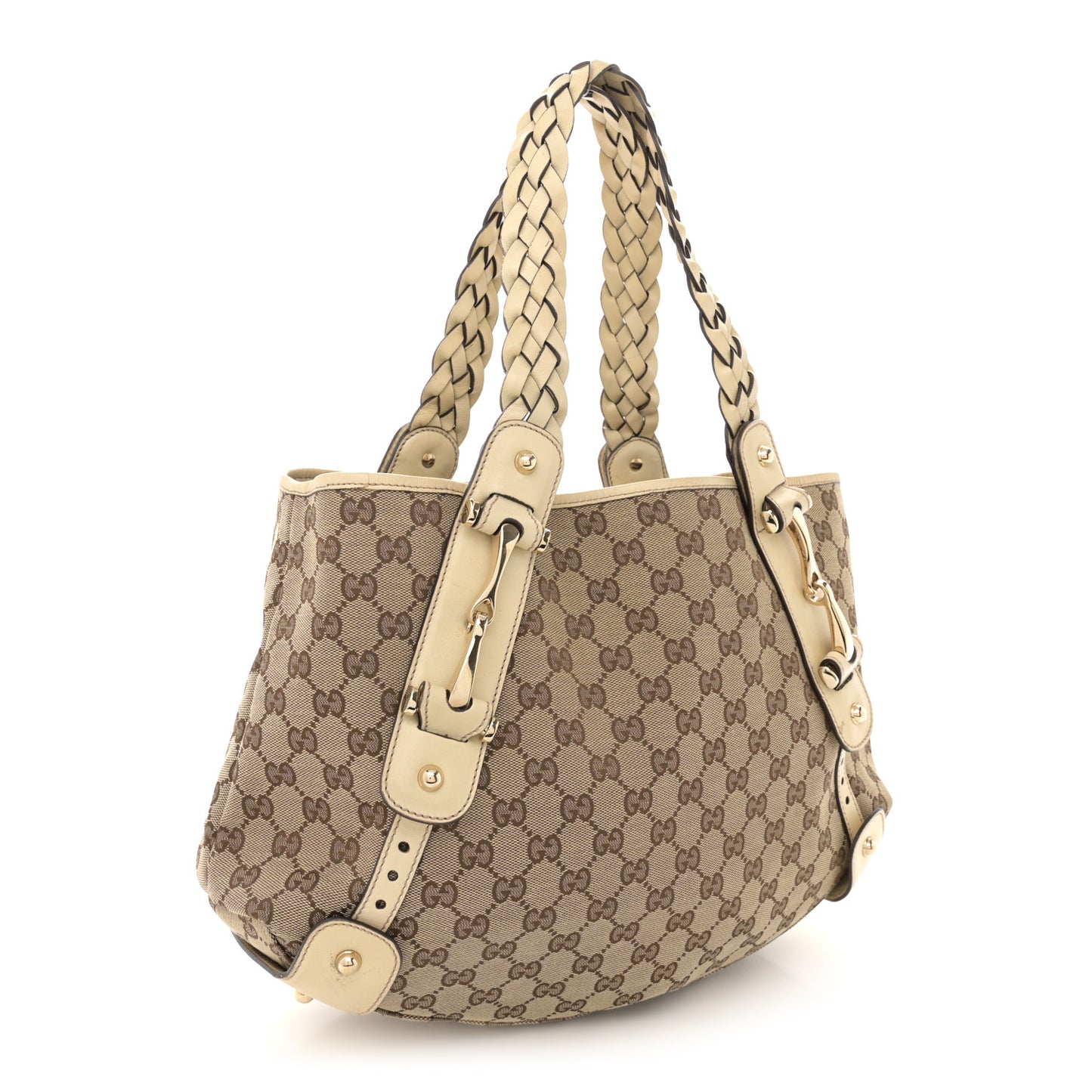 Monogram Small Pelham Shoulder Bag Off White