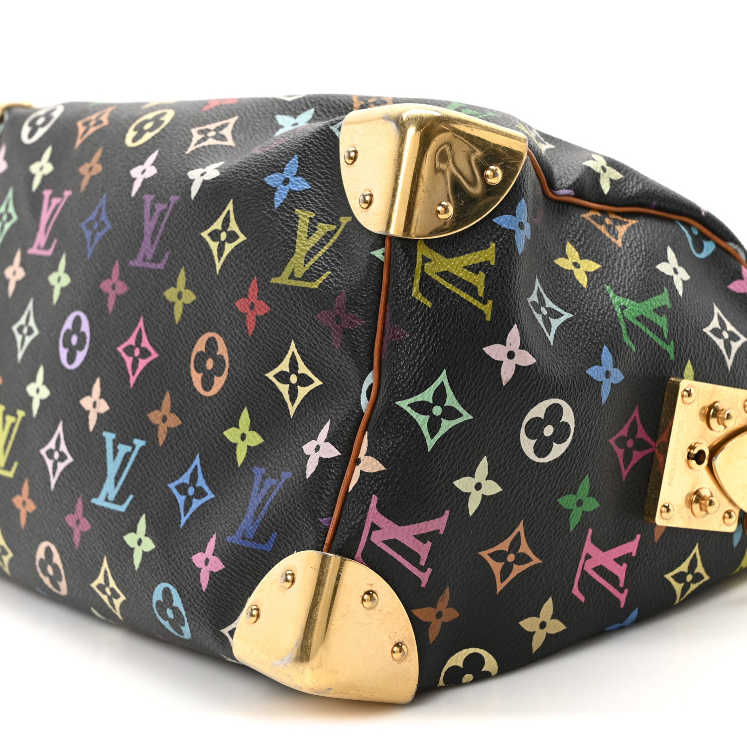 Louis Vuitton Monogram Multicolor Speedy 30 Black 9 of 9