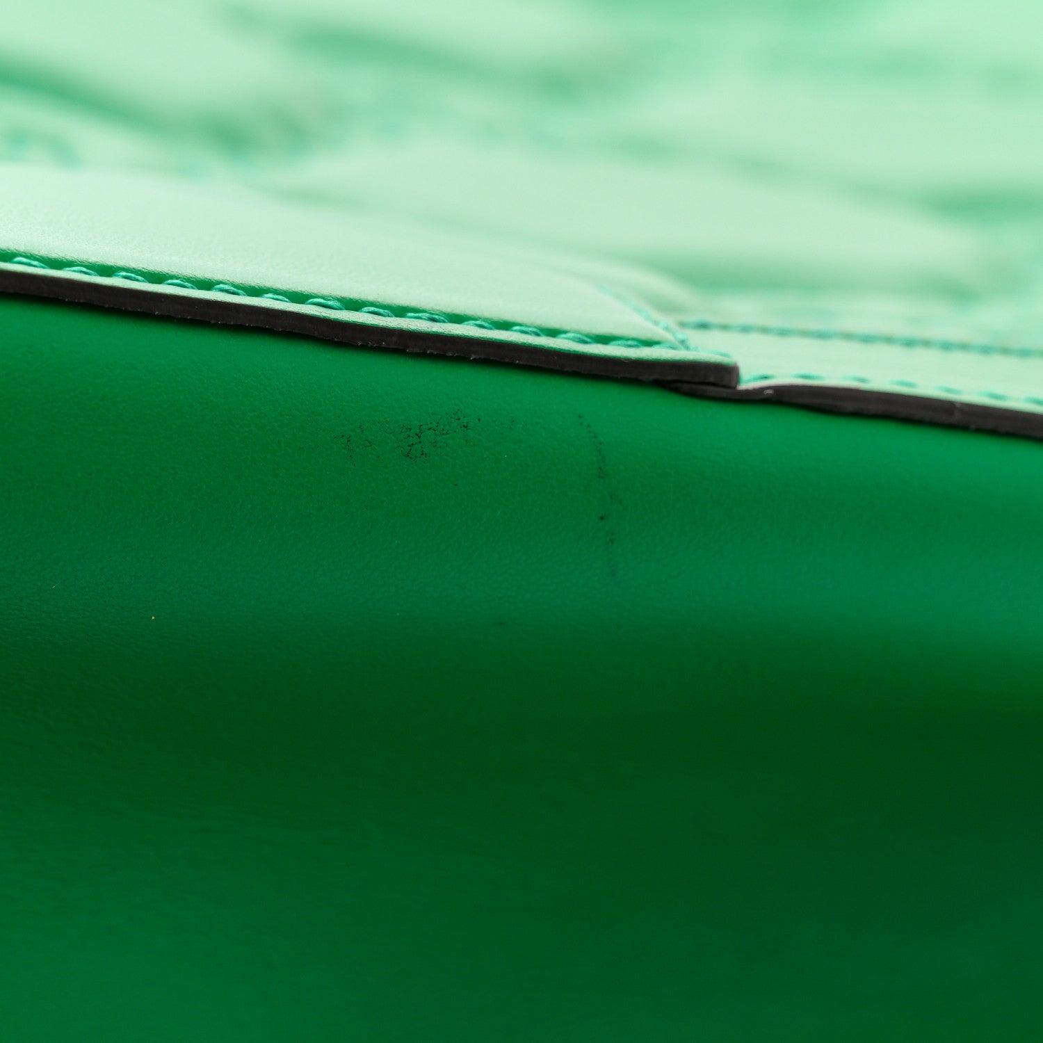 Gucci Calfskin GG Matelasse Tote Bag Bright Green 12 of 15