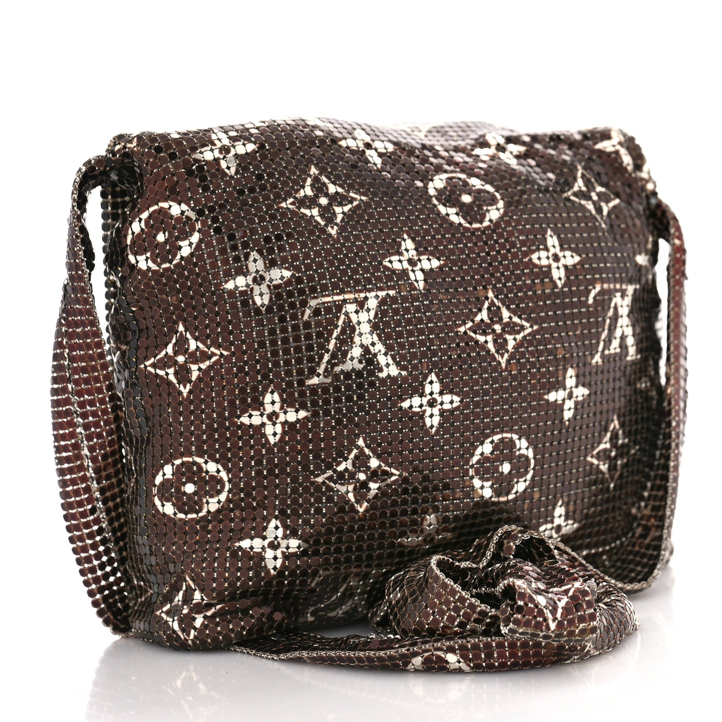 Monogram Mesh Metal Frances Bronze