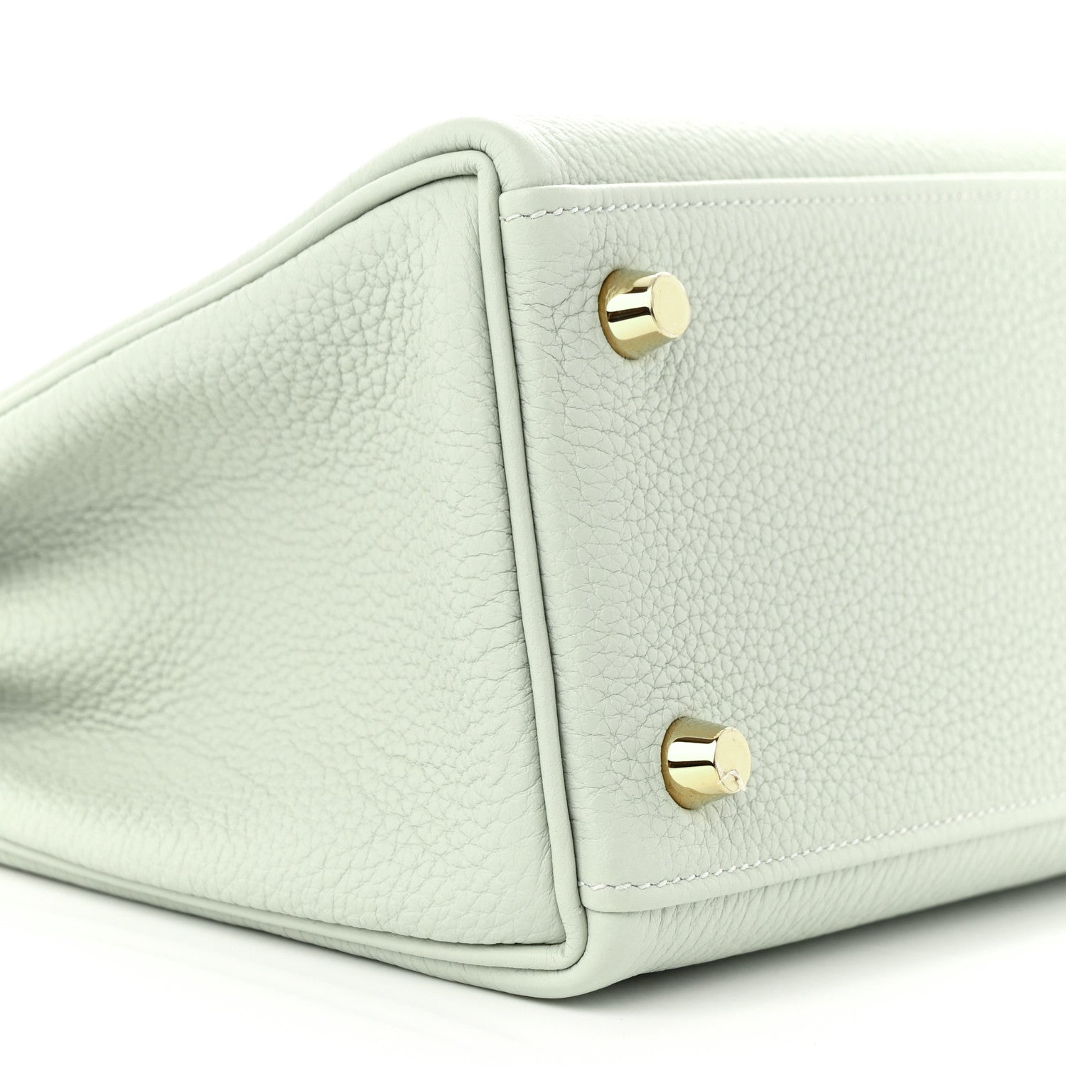 Hermes Togo Kelly Retourne 25 Gris Neve 9 of 11