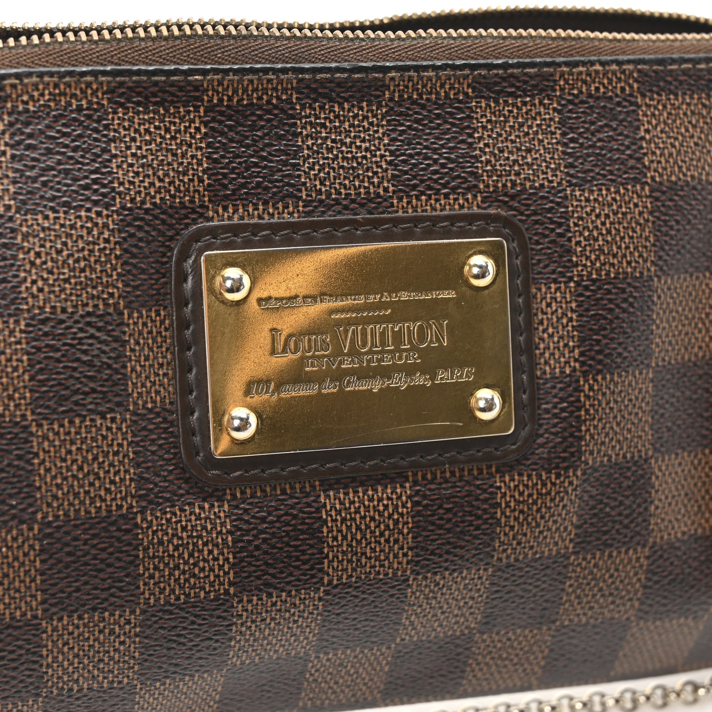 Damier Ebene Eva Clutch