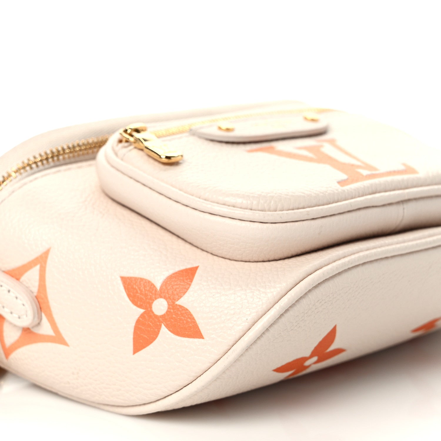 Louis Vuitton Empreinte Monogram Giant Mini By The Pool Bumbag Cream Saffron 7 of 9