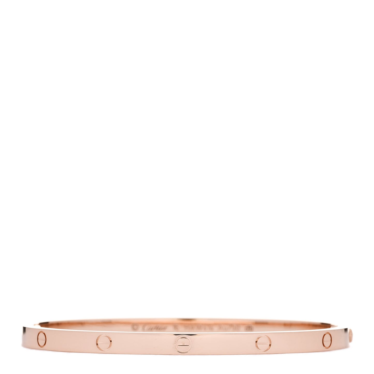 18K Pink Gold Small LOVE Bracelet 16