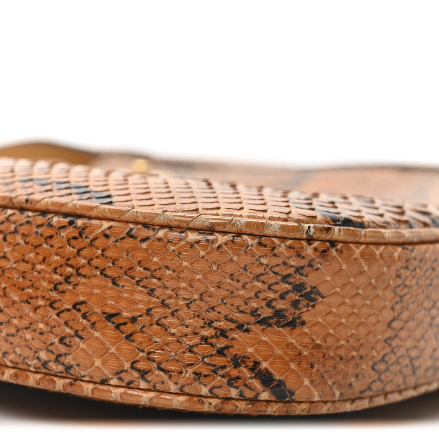 Snakeskin Calfskin Small Jackie 1961 Hobo Brown