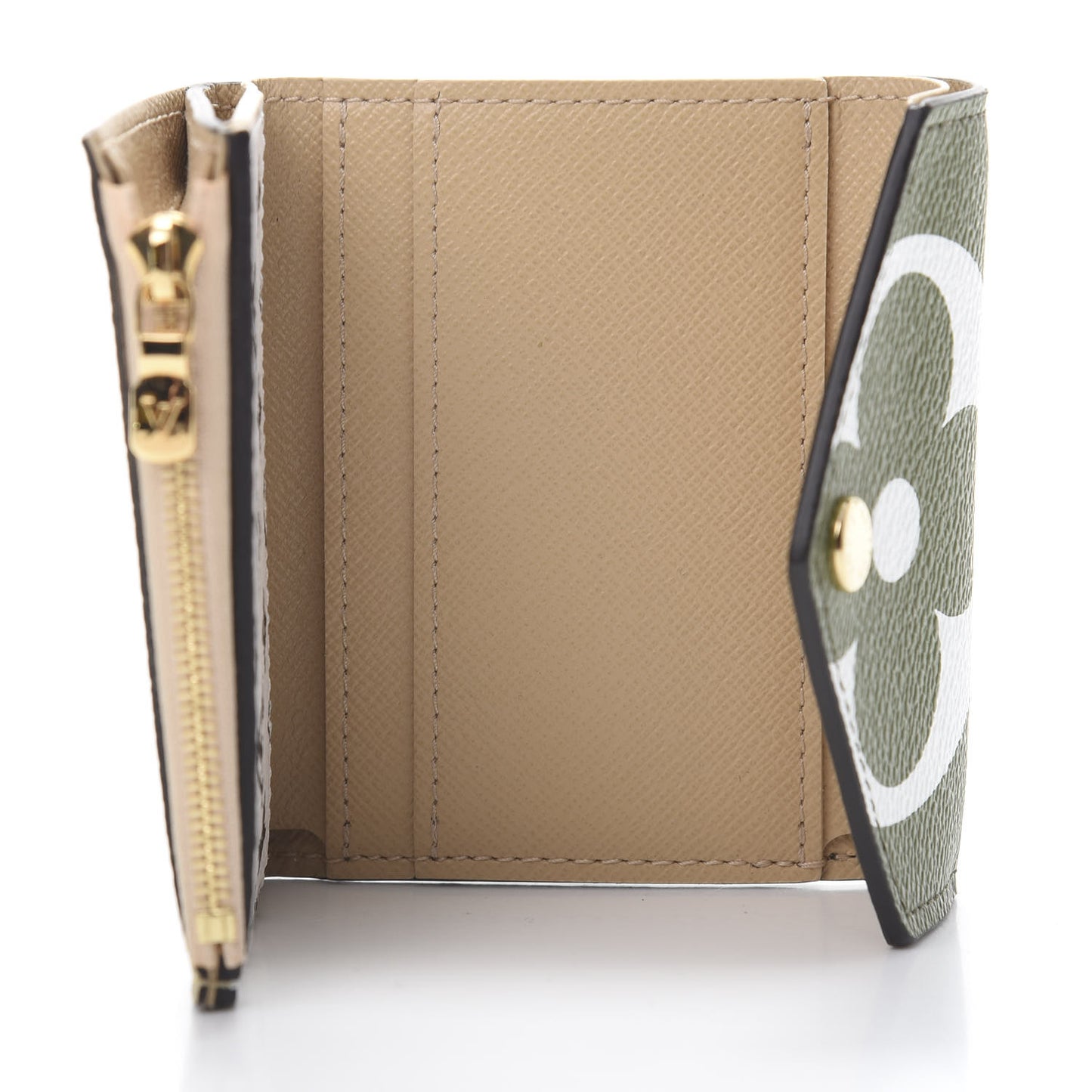 Monogram Giant Zoe Wallet Kaki