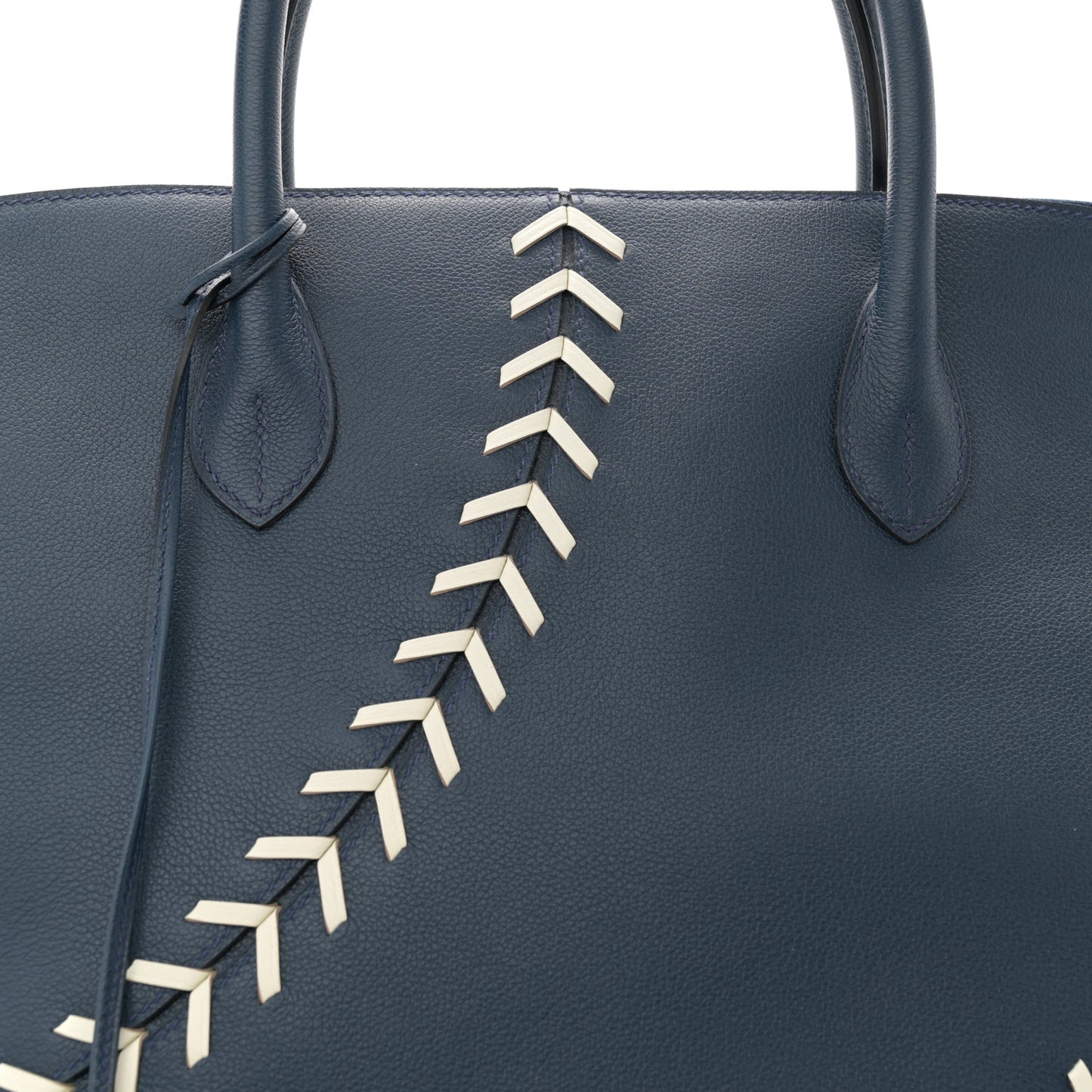 Evercolor 1923 Bolide 45 Baseball Bag Bleu De Malte Blanc