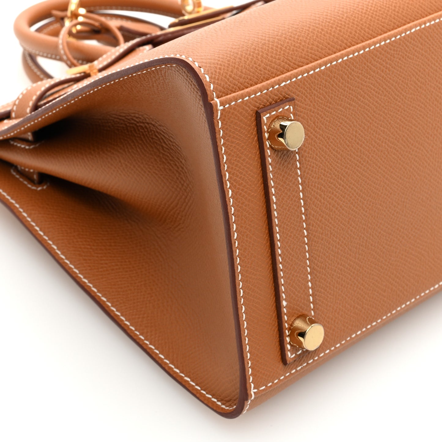 Epsom Birkin Sellier 25 Gold