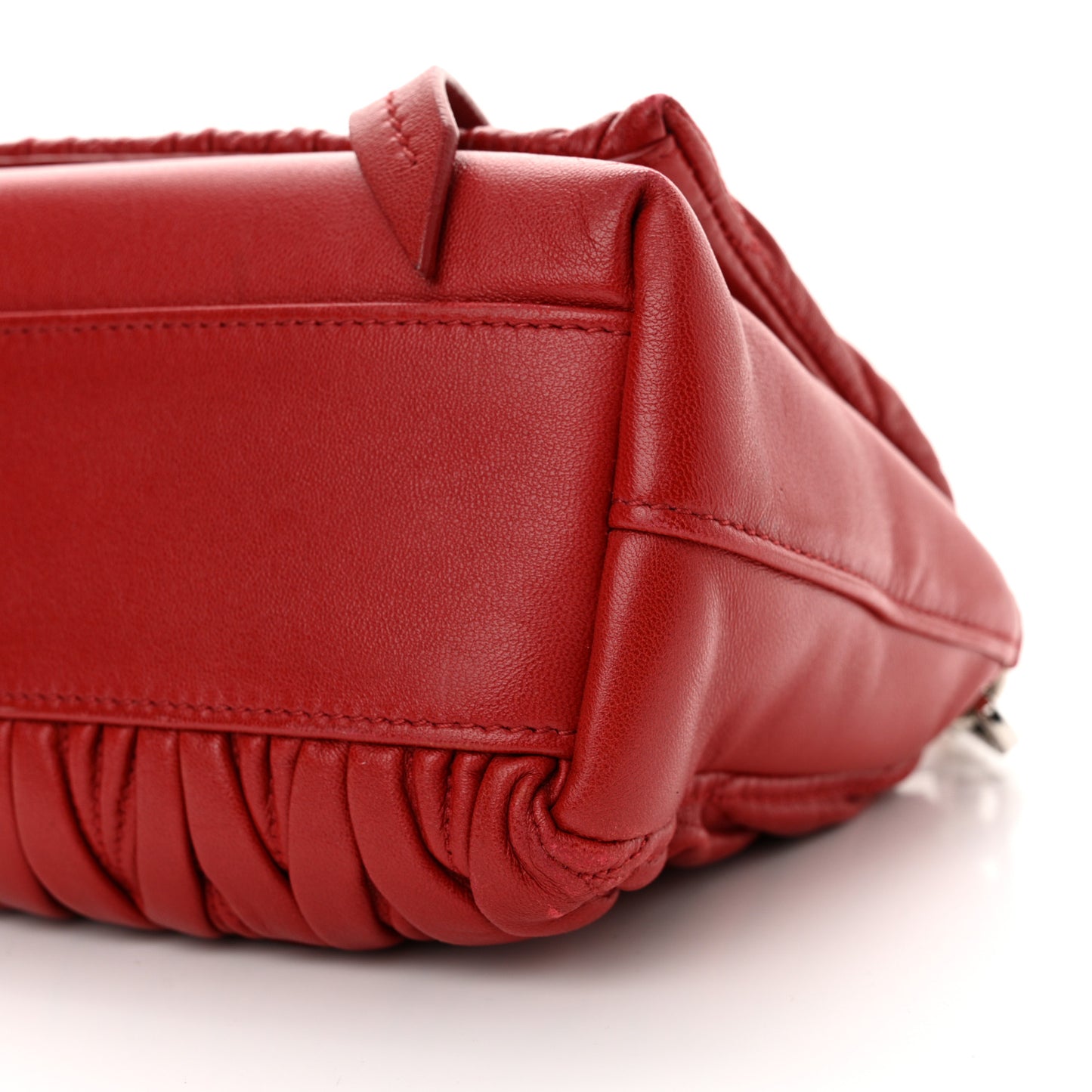 Nappa Matelasse Messenger Fuoco