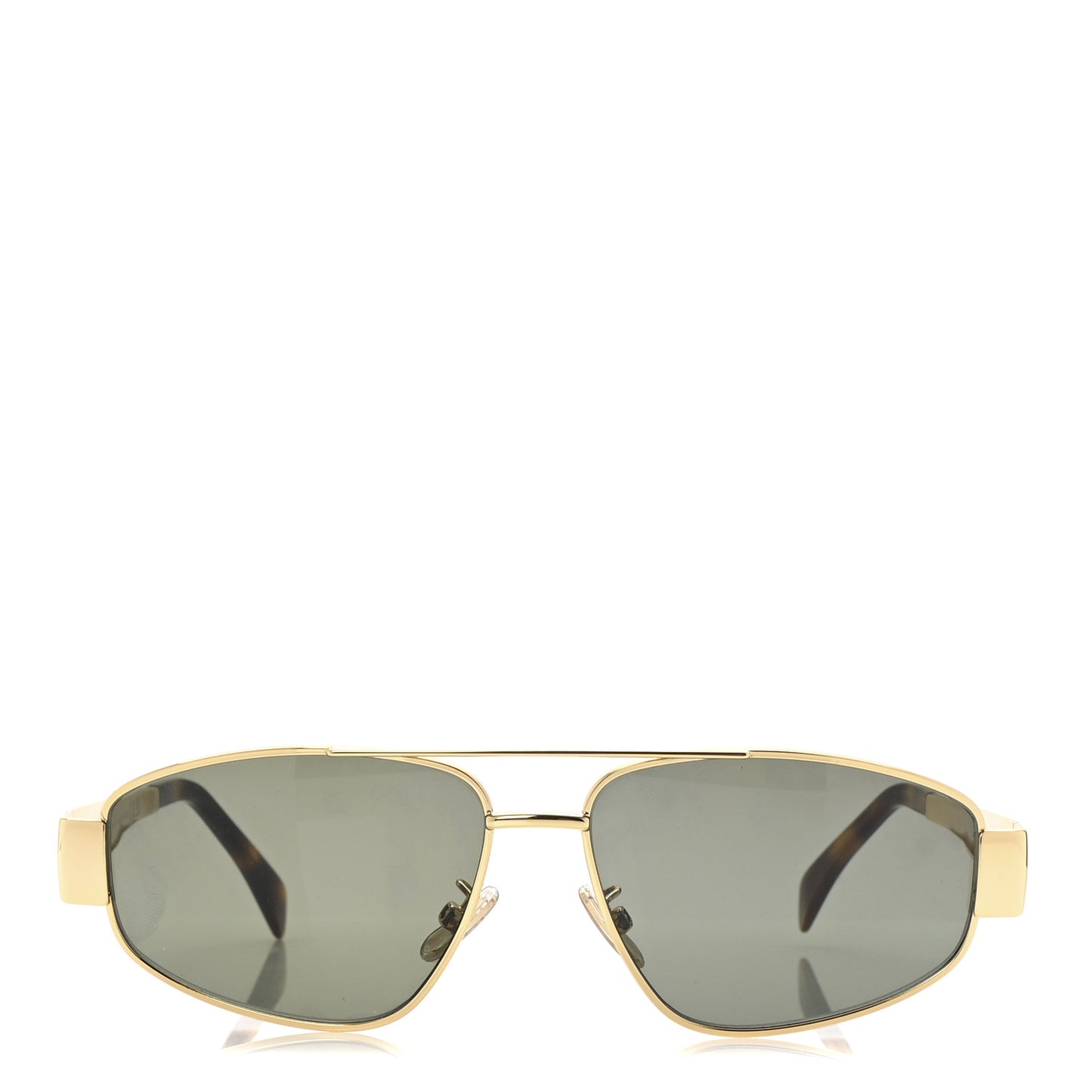 Metal Triomphe 03 Sunglasses CL40281U Gold Green