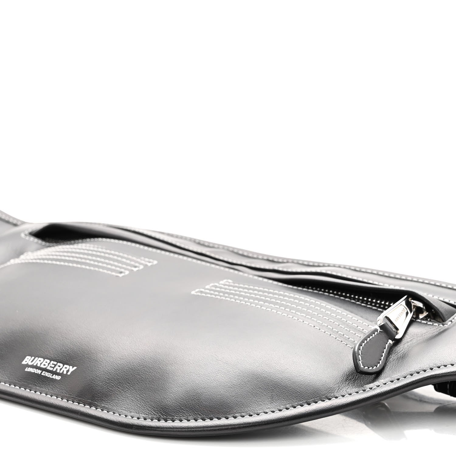 Burberry Smooth Calfskin Brummell Bum Bag Black 9 of 10