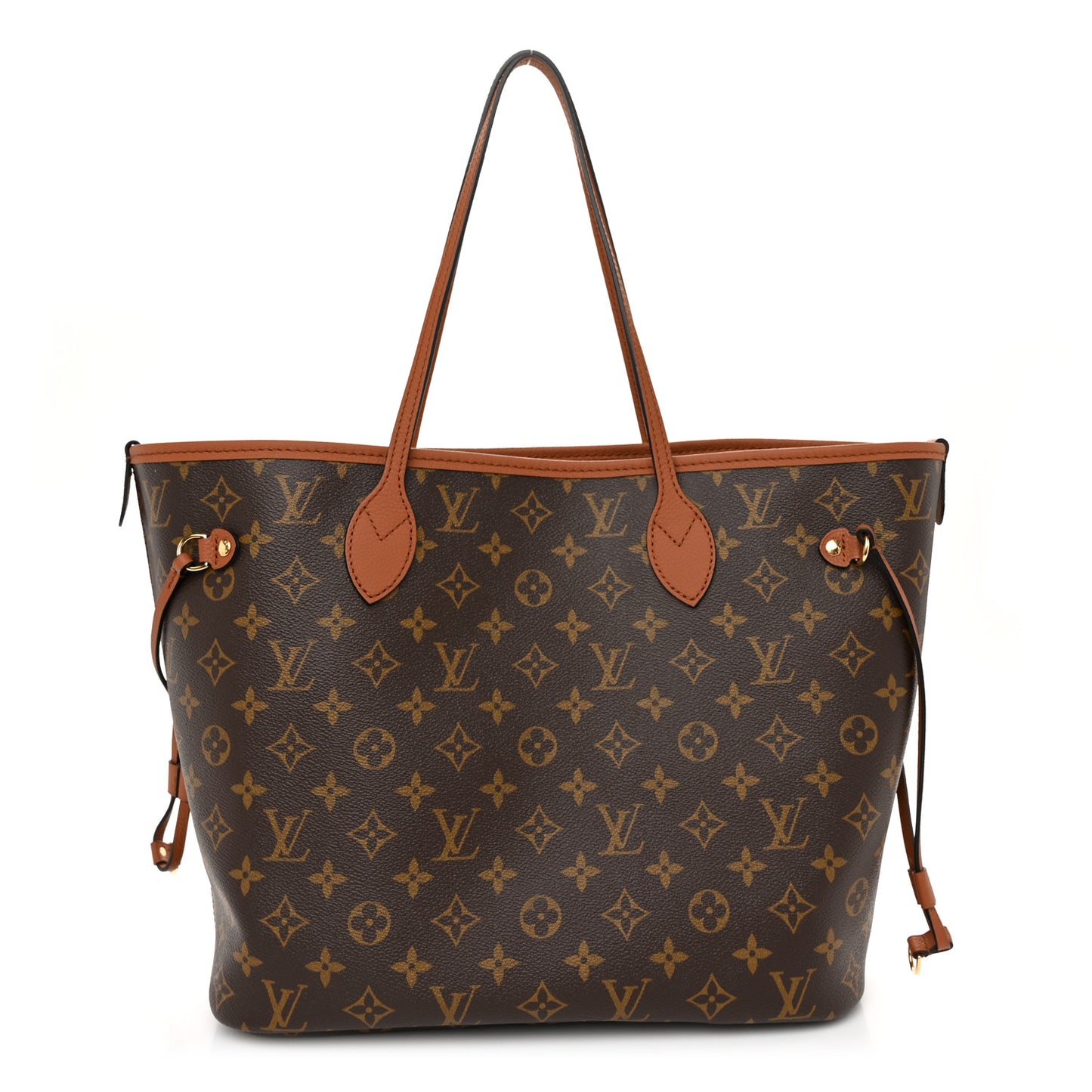 Monogram Calfskin Neo Neverfull Inside Out MM Tan