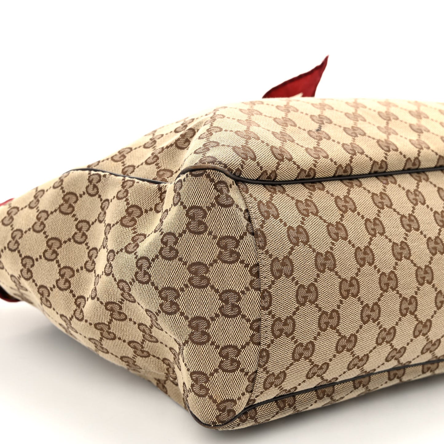 Monogram Large Positano Tote Brown
