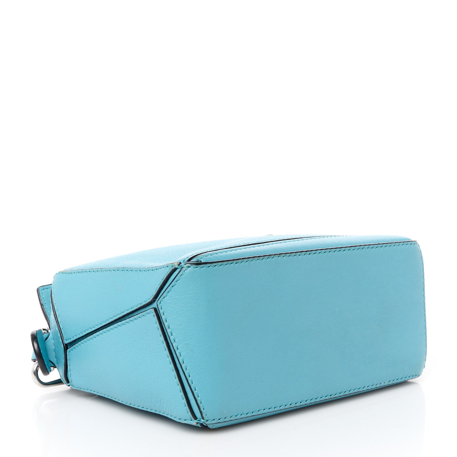 Loewe Calfskin Mini Puzzle Bag Cyan 4 of 13