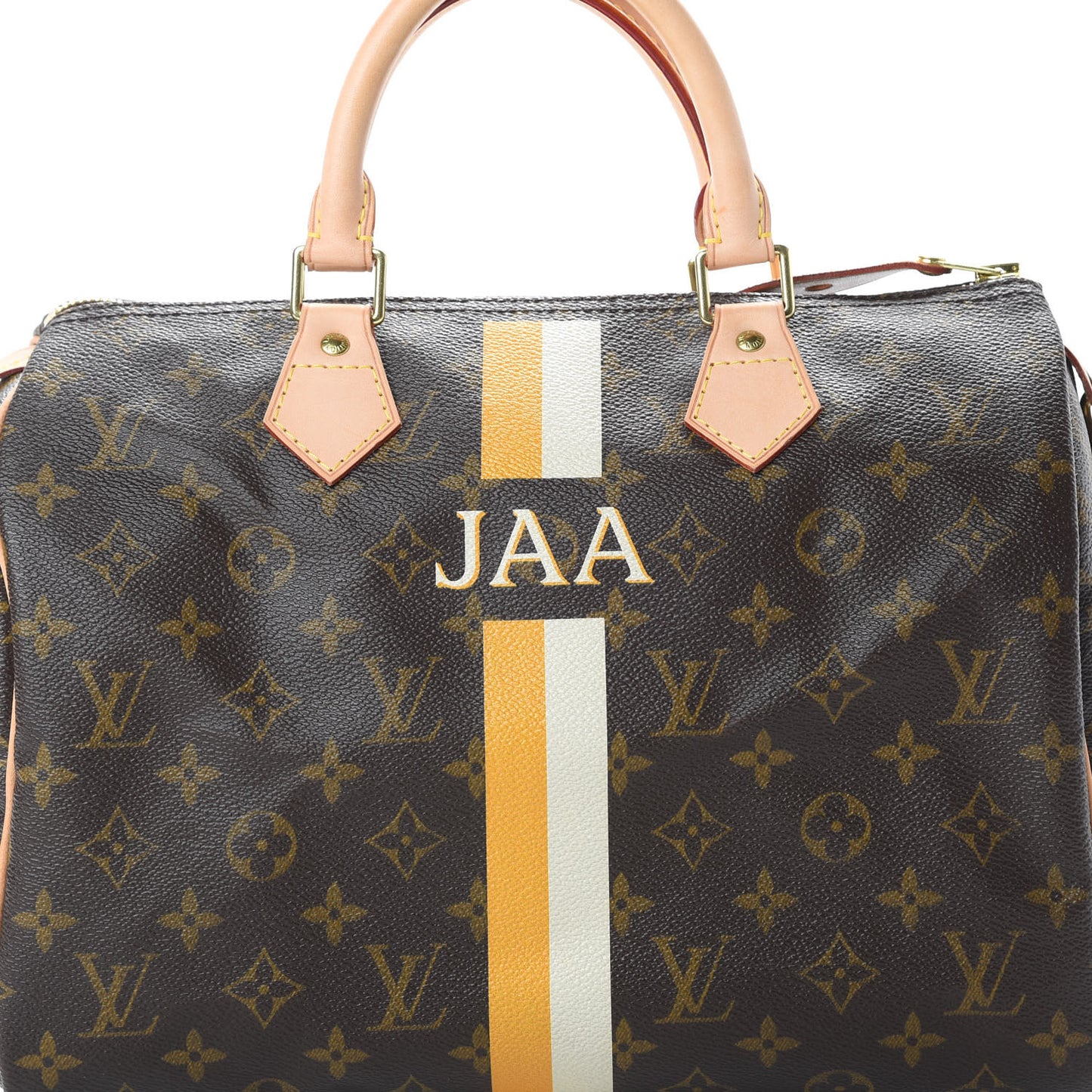 Monogram My LV Heritage Speedy 30 Yellow White