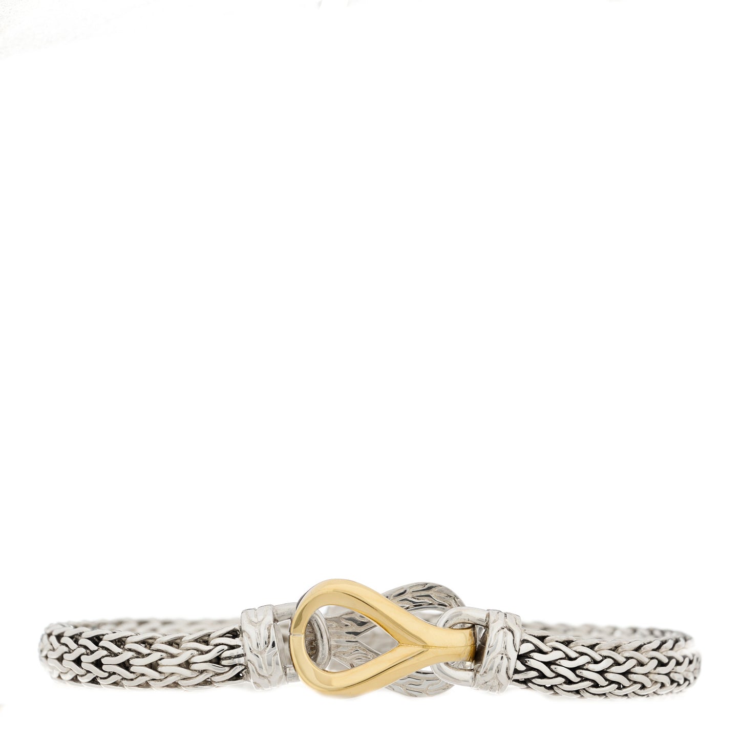 Sterling Silver 18K Yellow Gold Asli Chain Bracelet