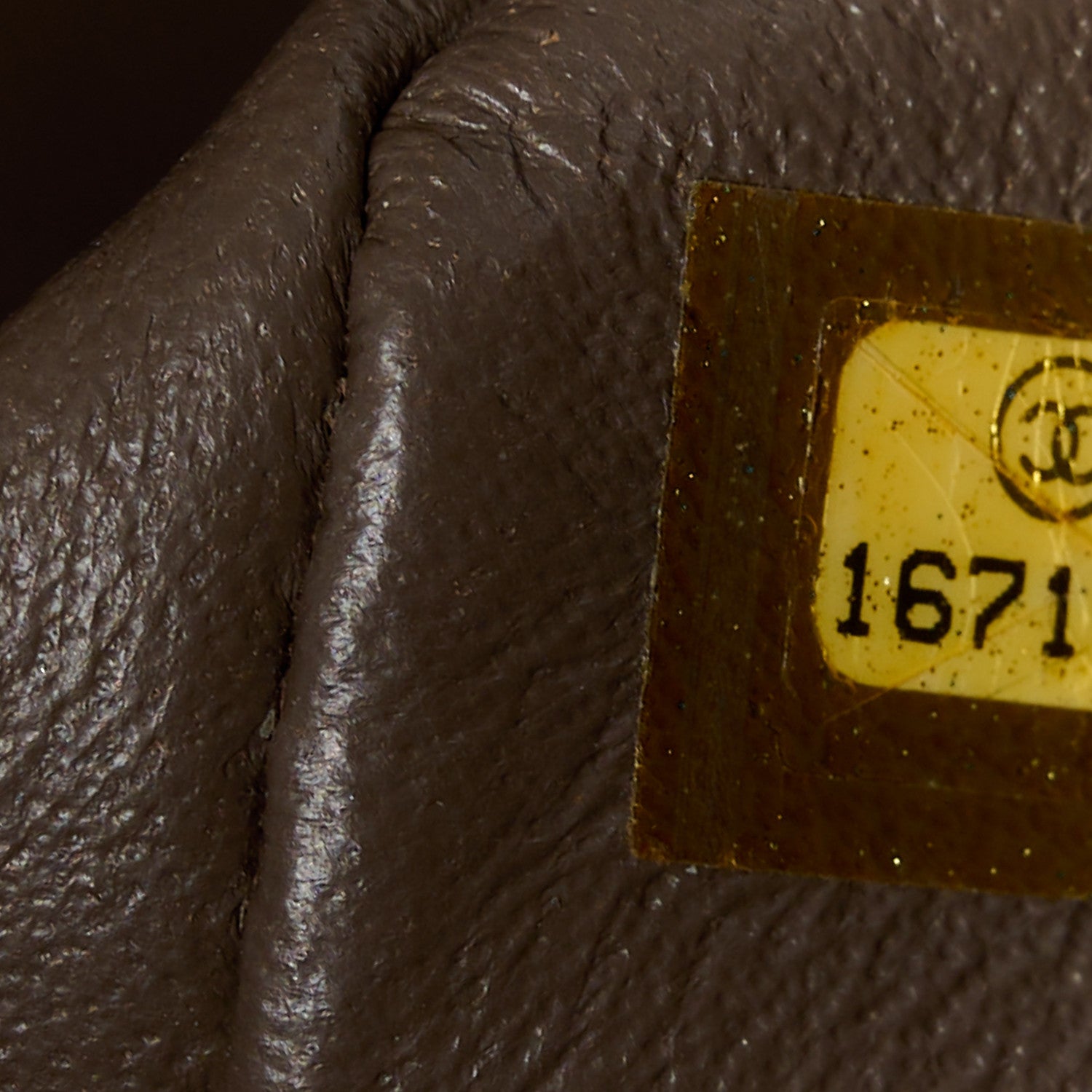 Chanel Caviar Quilted Jumbo Double Flap Dark Grey 8 of 11