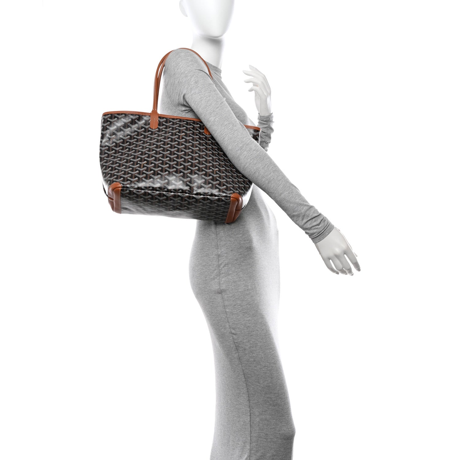 Goyard Goyardine Artois PM Black Gold 2 of 11