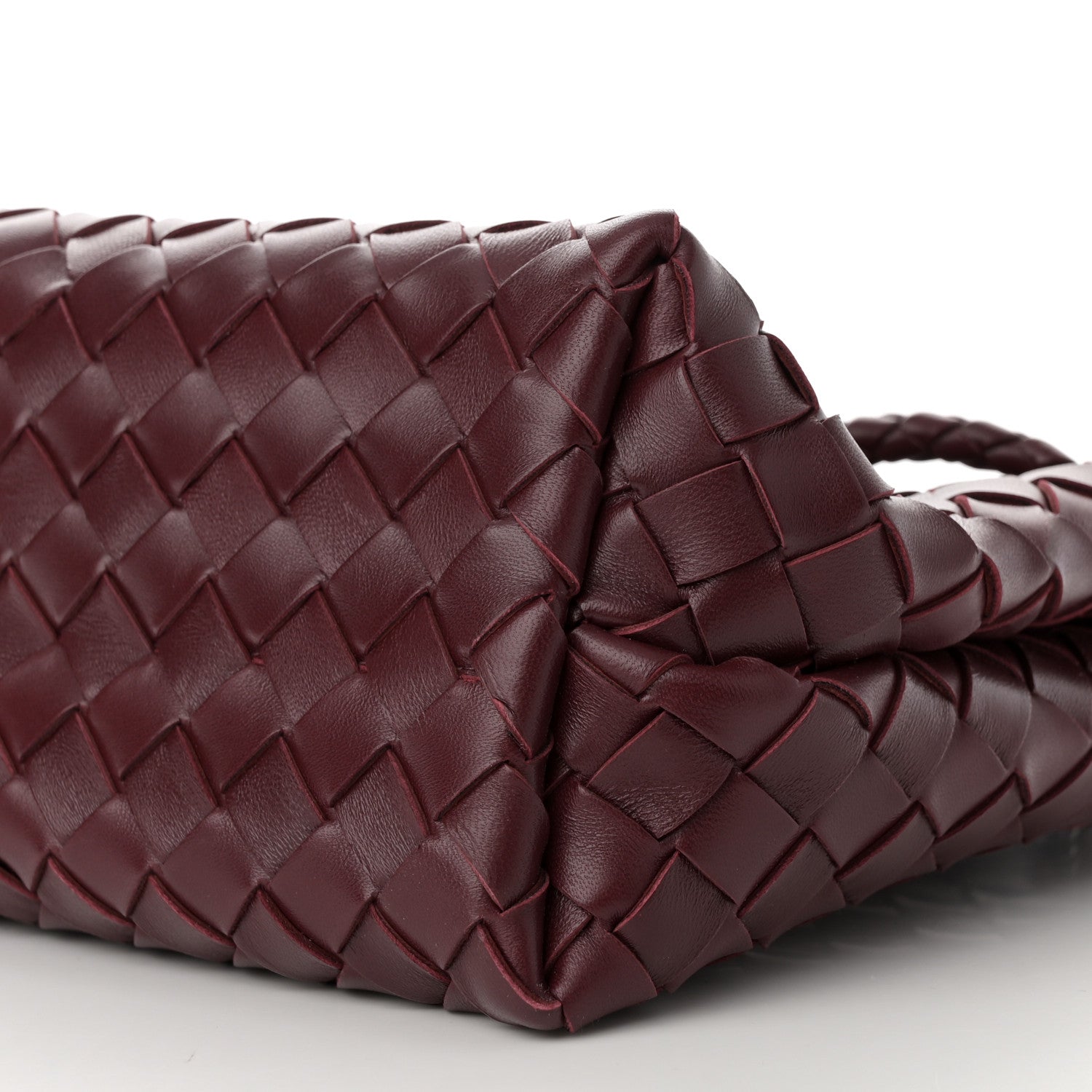 Bottega Veneta Nappa Intrecciato Small Andiamo Shoulder Bag Barolo 10 of 10