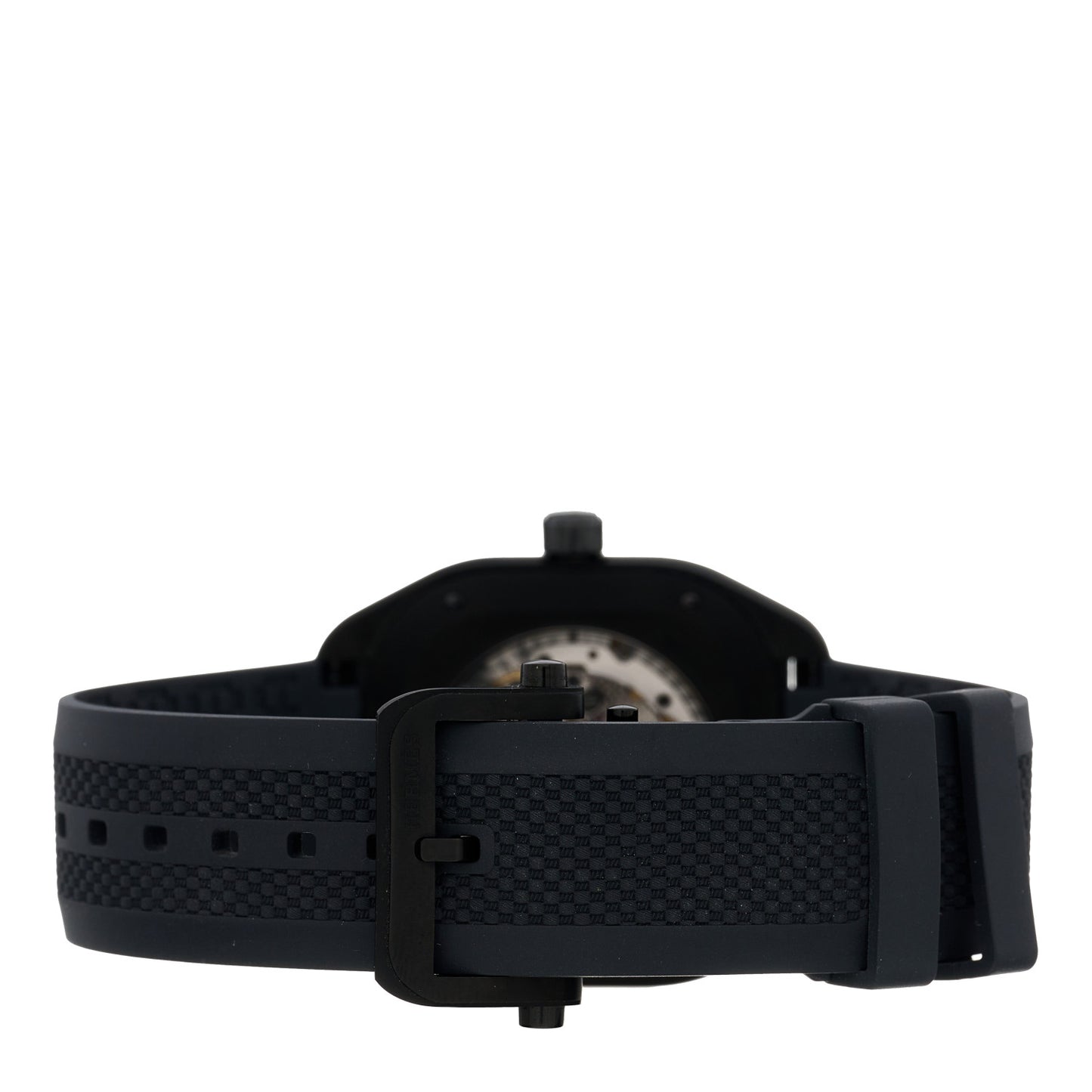 DLC Coated Titanium Rubber 39mm H08 Automatic Watch Noir