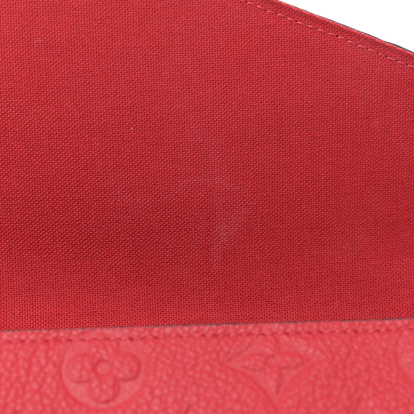 Empreinte Pochette Felicie Chain Wallet Scarlet