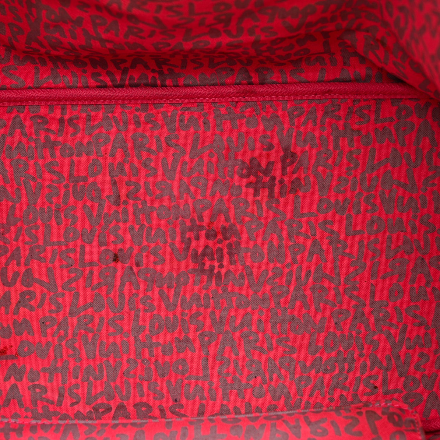 Monogram Graffiti Neverfull GM Fuchsia