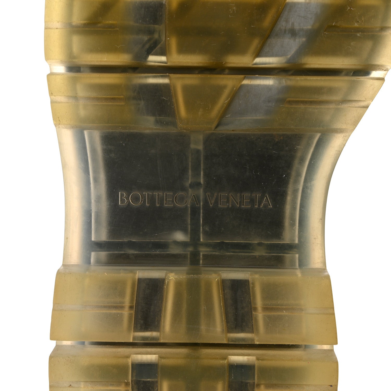Bottega Veneta Calfskin Mens The Tire Cropped Chelsea Boots 42 Wax Black Transparent 6 of 11
