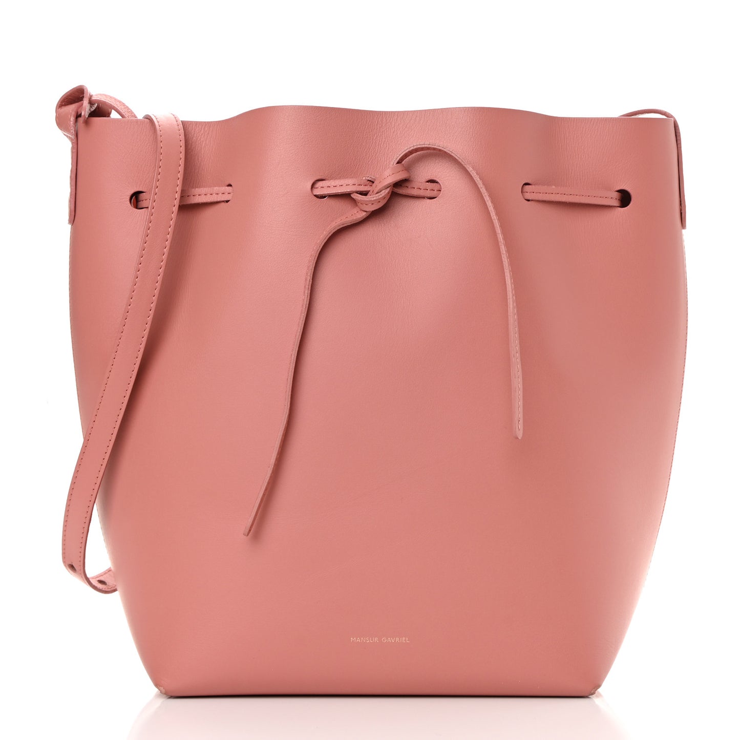 Calfskin Bucket Bag Blush