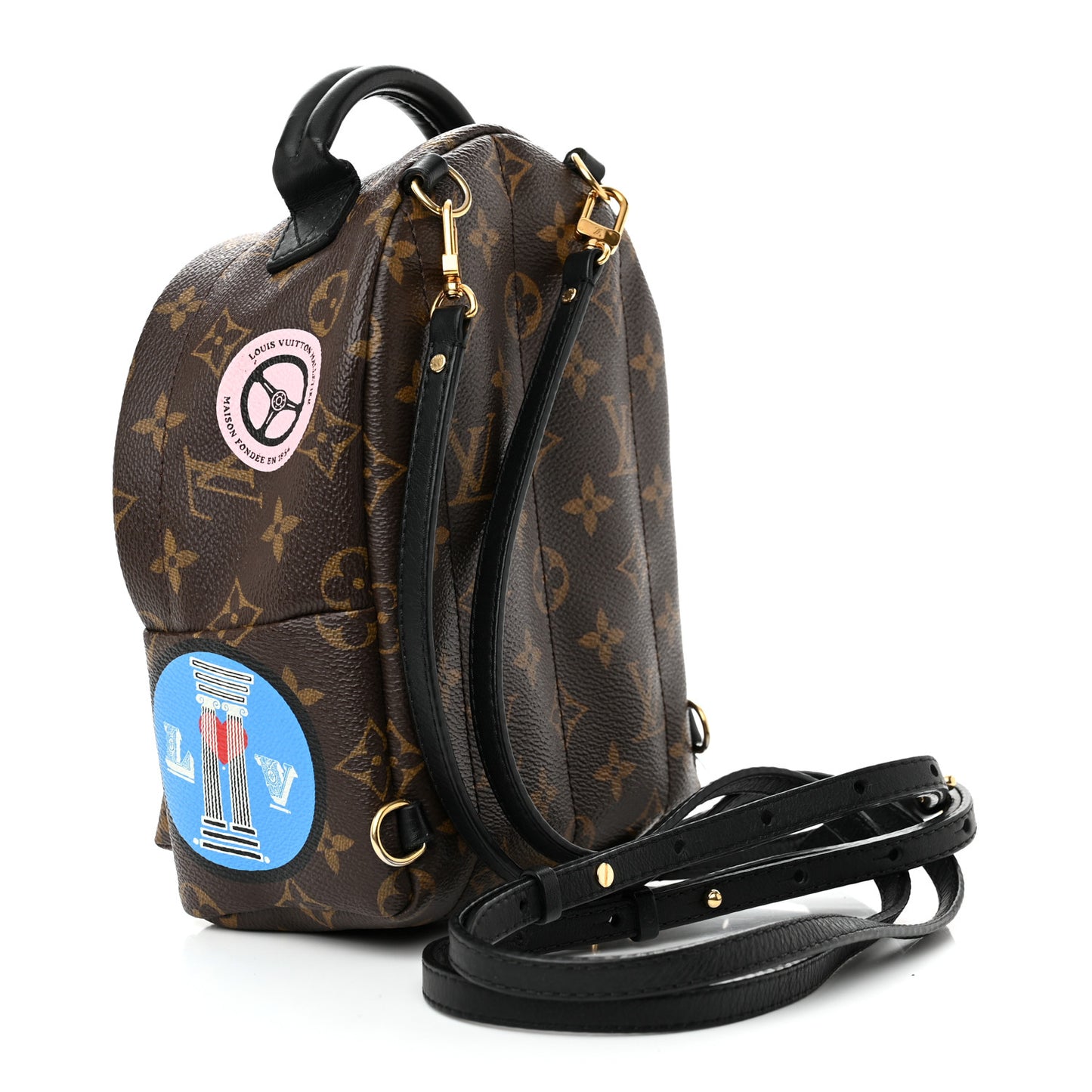 Monogram World Tour Palm Springs Backpack Mini
