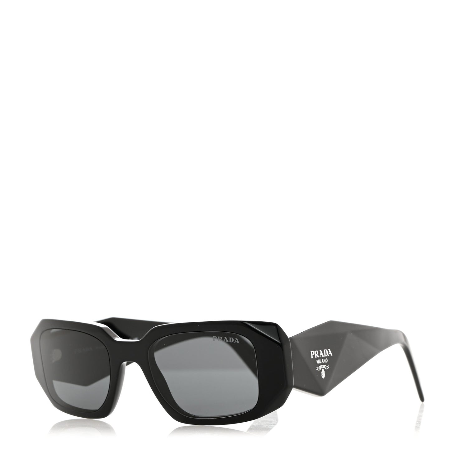Acetate Symbole Sunglasses SPR 17W Black
