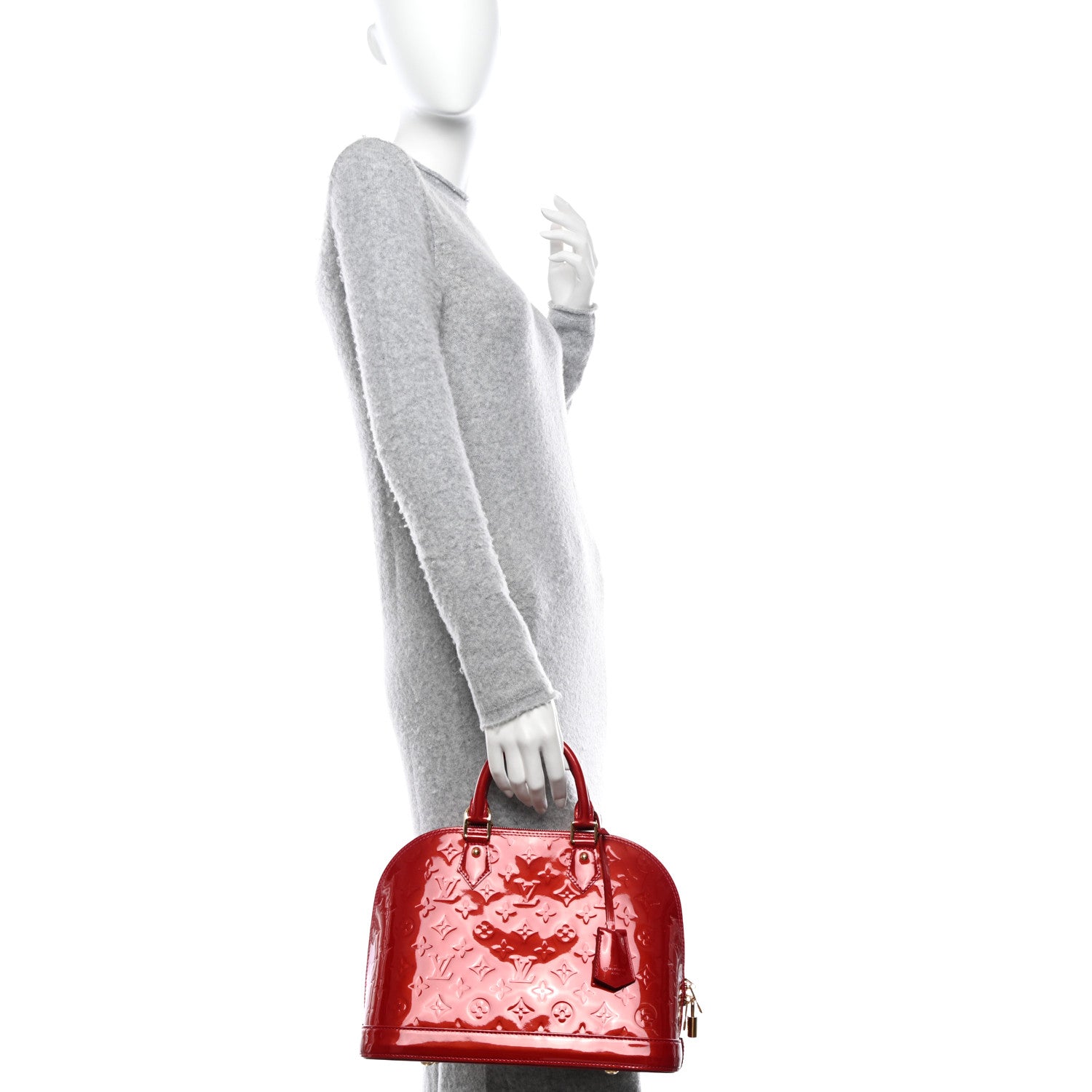 Louis Vuitton Vernis Alma PM Rose Indien 2 of 9