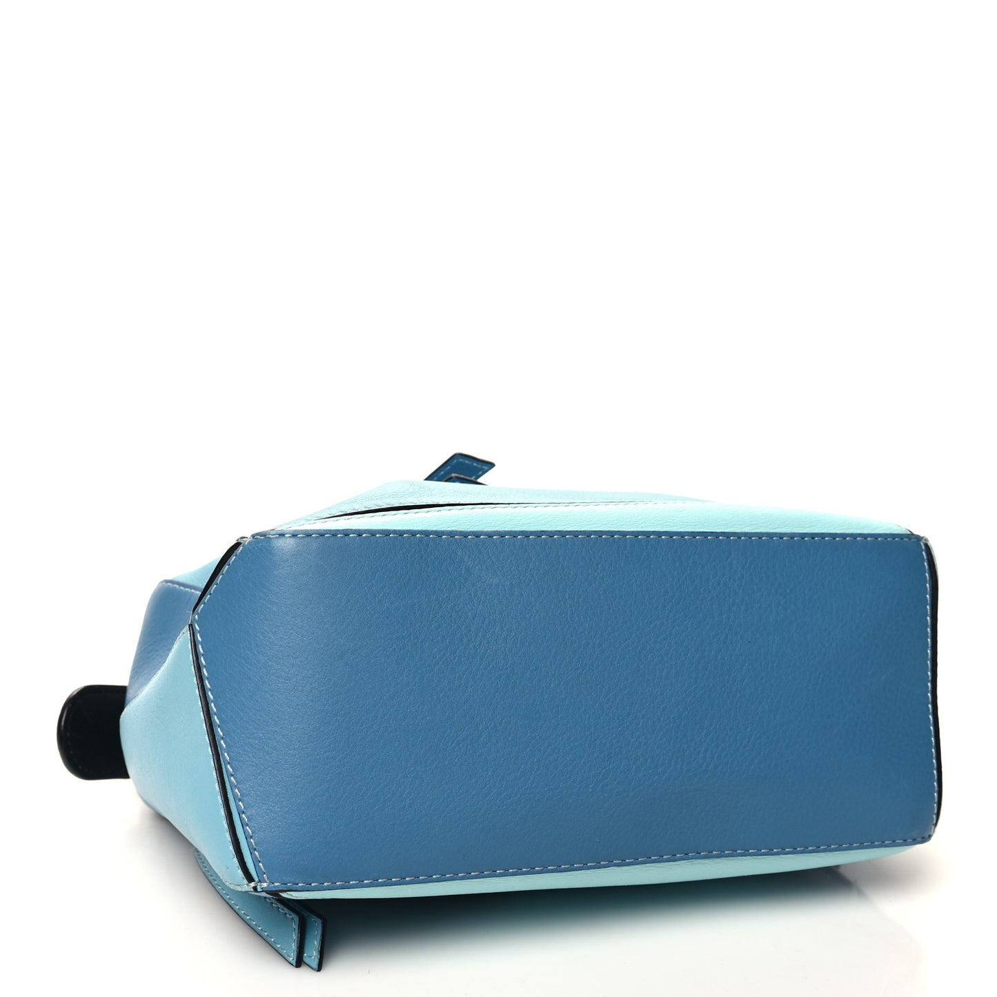 Calfskin Small Puzzle Bag Light Blue Aqua