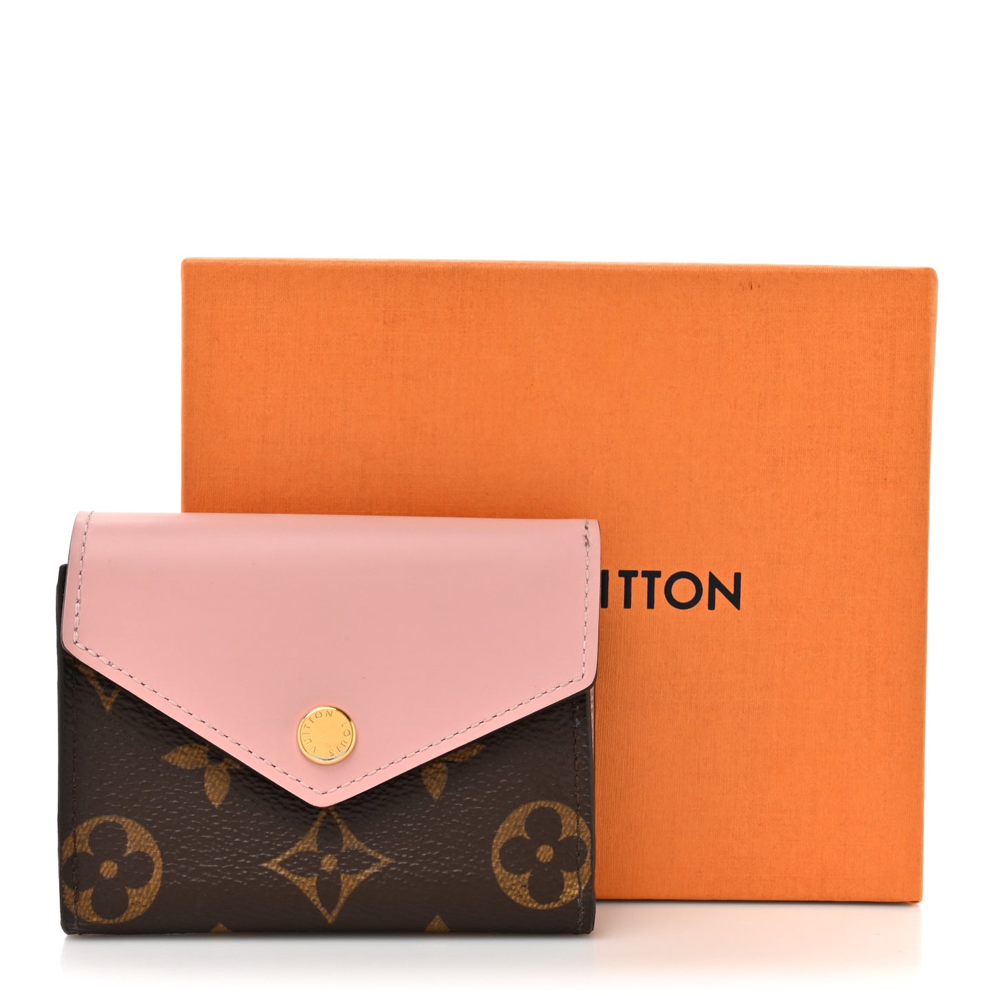 Monogram Zoe Wallet Rose Ballerine