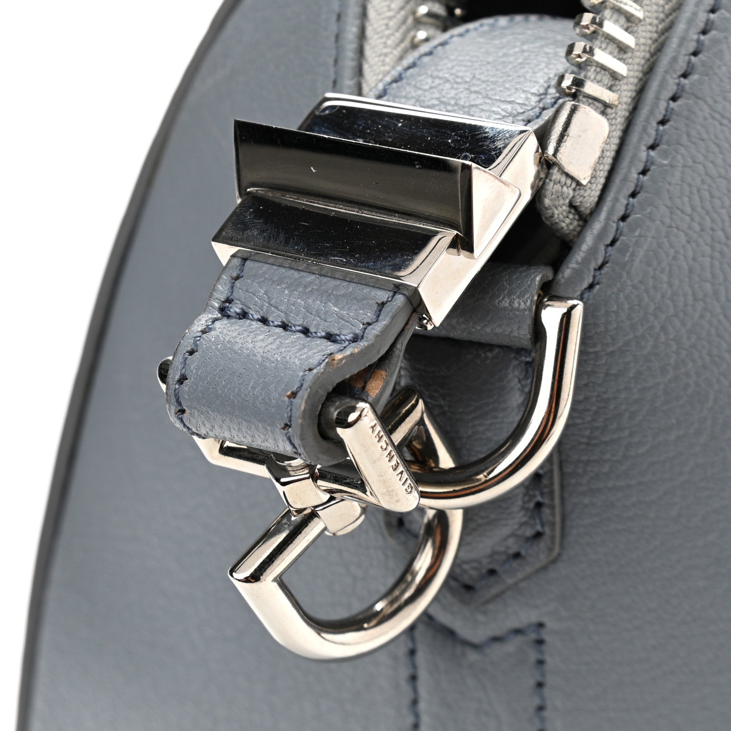 Givenchy Sugar Goatskin Small Antigona Pearl Grey 13 of 14