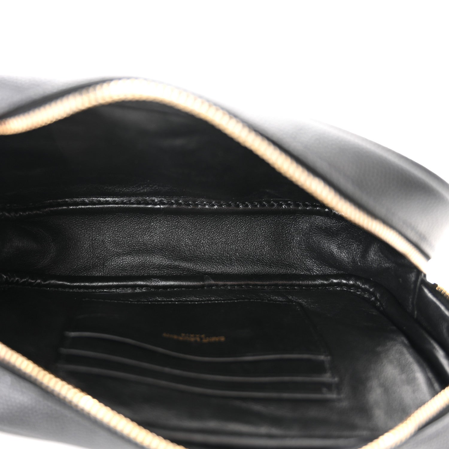 Saint Laurent Grain De Poudre Matelasse Monogram Mini Lou Camera Bag Black 5 of 11