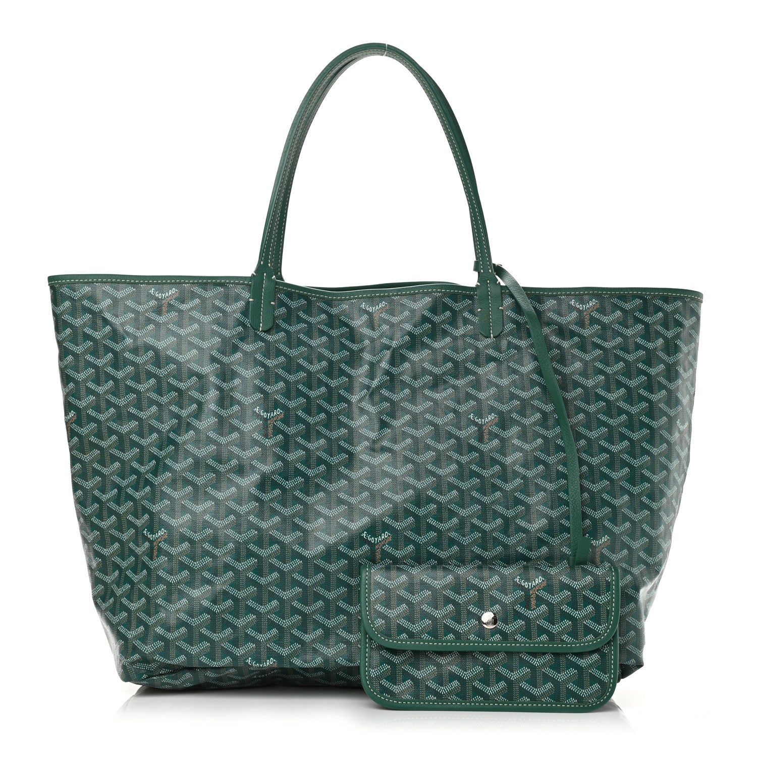 Goyard Goyardine Saint Louis GM Green 1 of 12