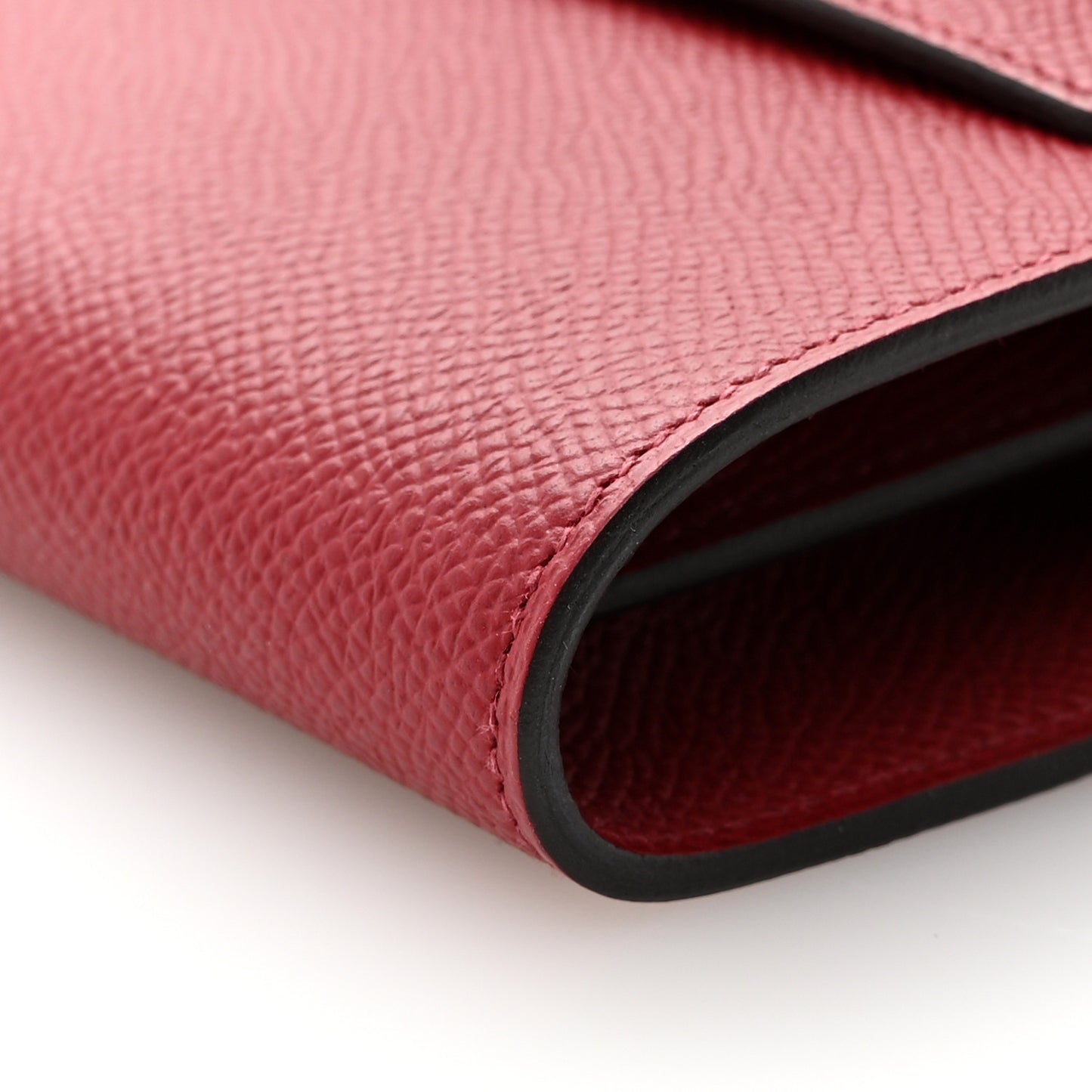 Epsom Kelly Wallet To Go Rouge Grenat