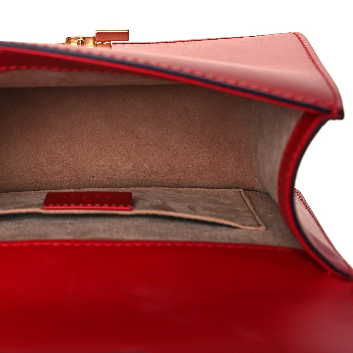 Calfskin Mini Sylvie Chain Shoulder Bag Hibiscus Red