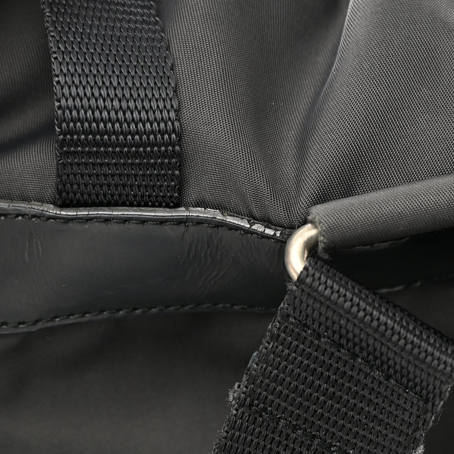 Nylon Vela Large Backpack Ardesia