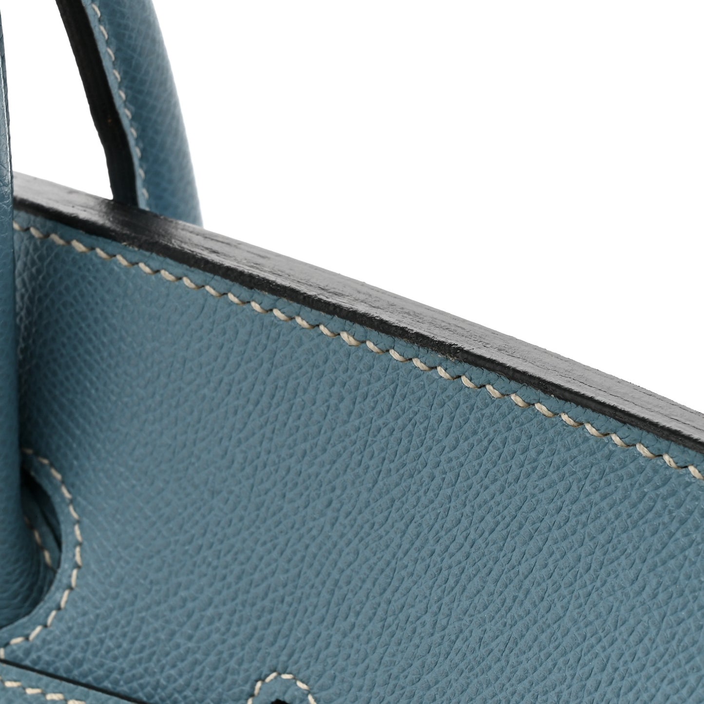 Epsom Birkin 35 Blue Jean