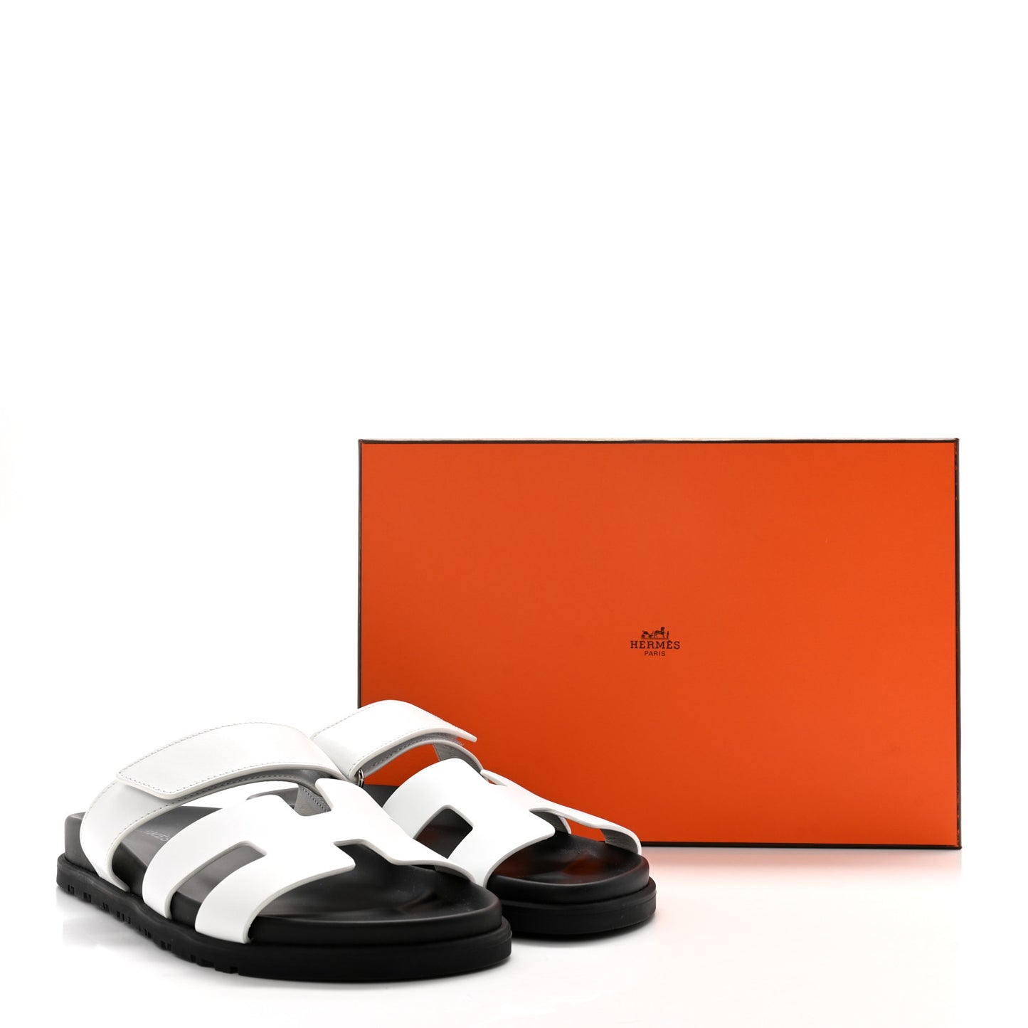 Calfskin Womens Chypre Sandals 37 White