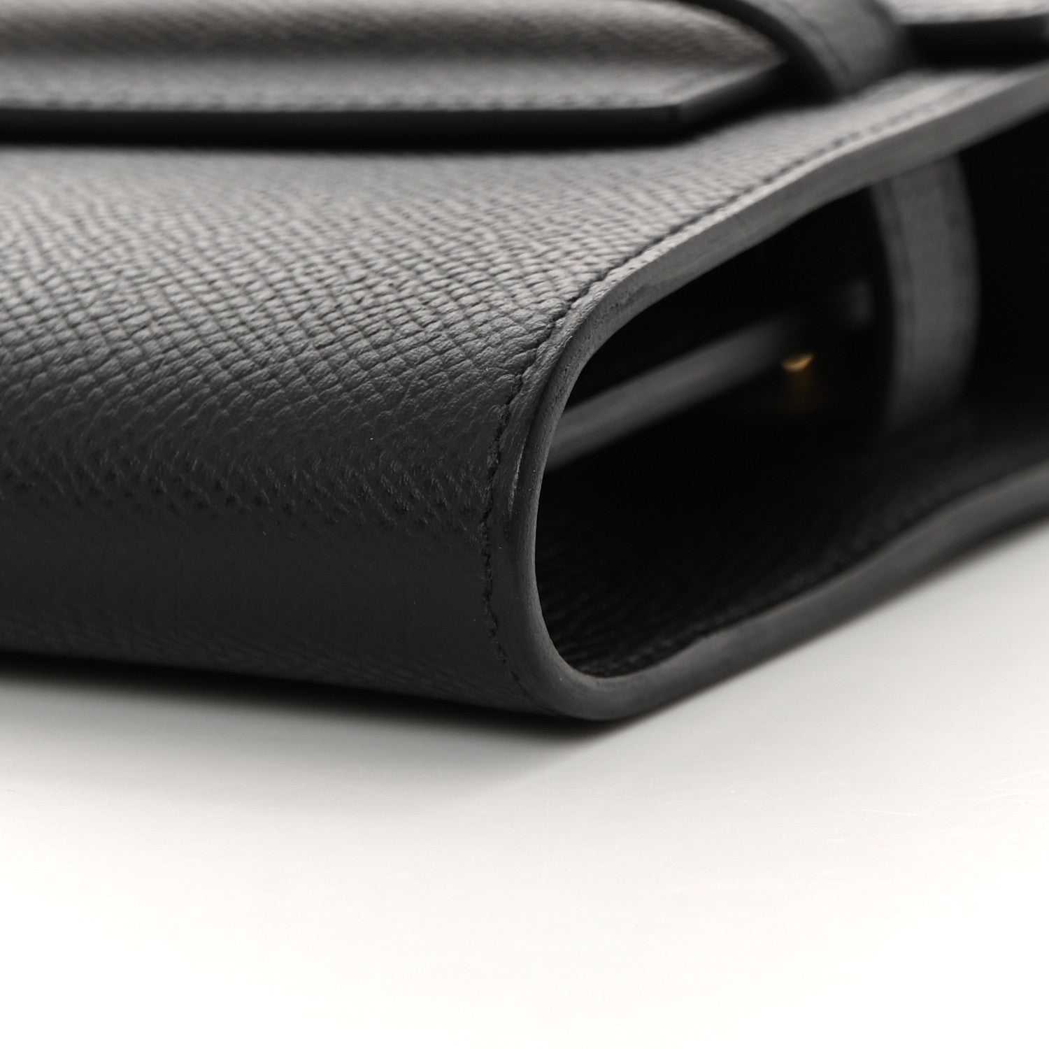 Hermes Epsom Kelly Wallet To Go Black 10 of 11