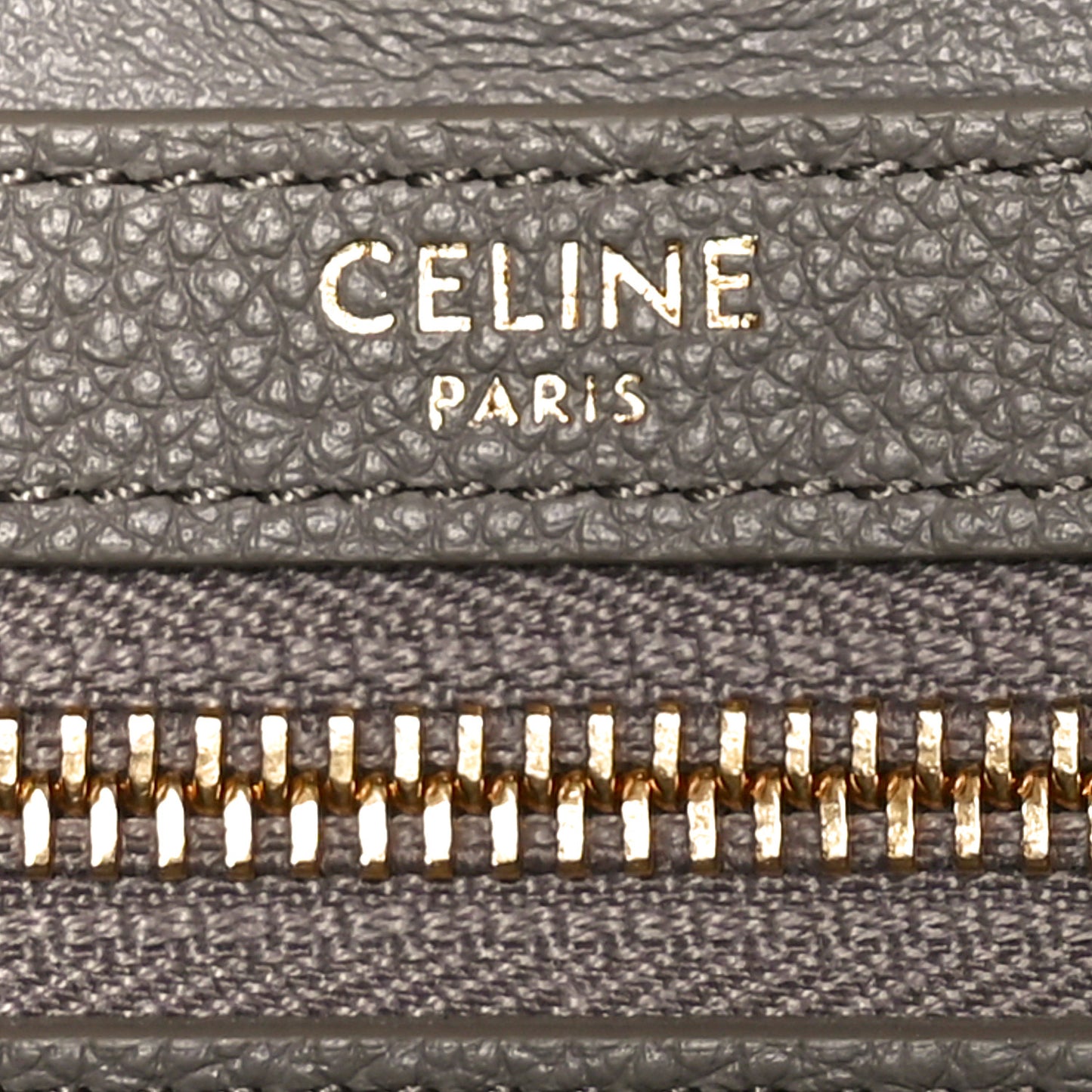 Grained Calfskin Cabas 16 Bag Smokey Taupe