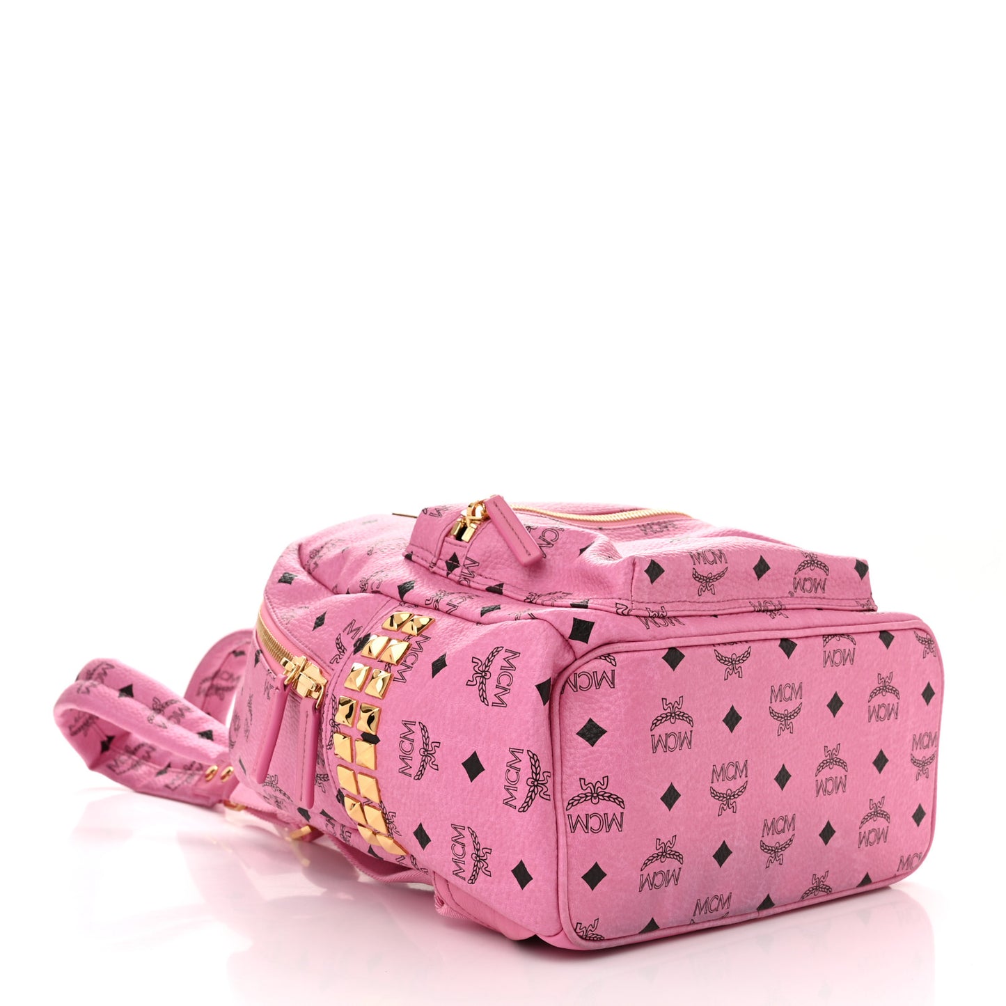 Visetos Small Side Stud Stark Backpack Pink