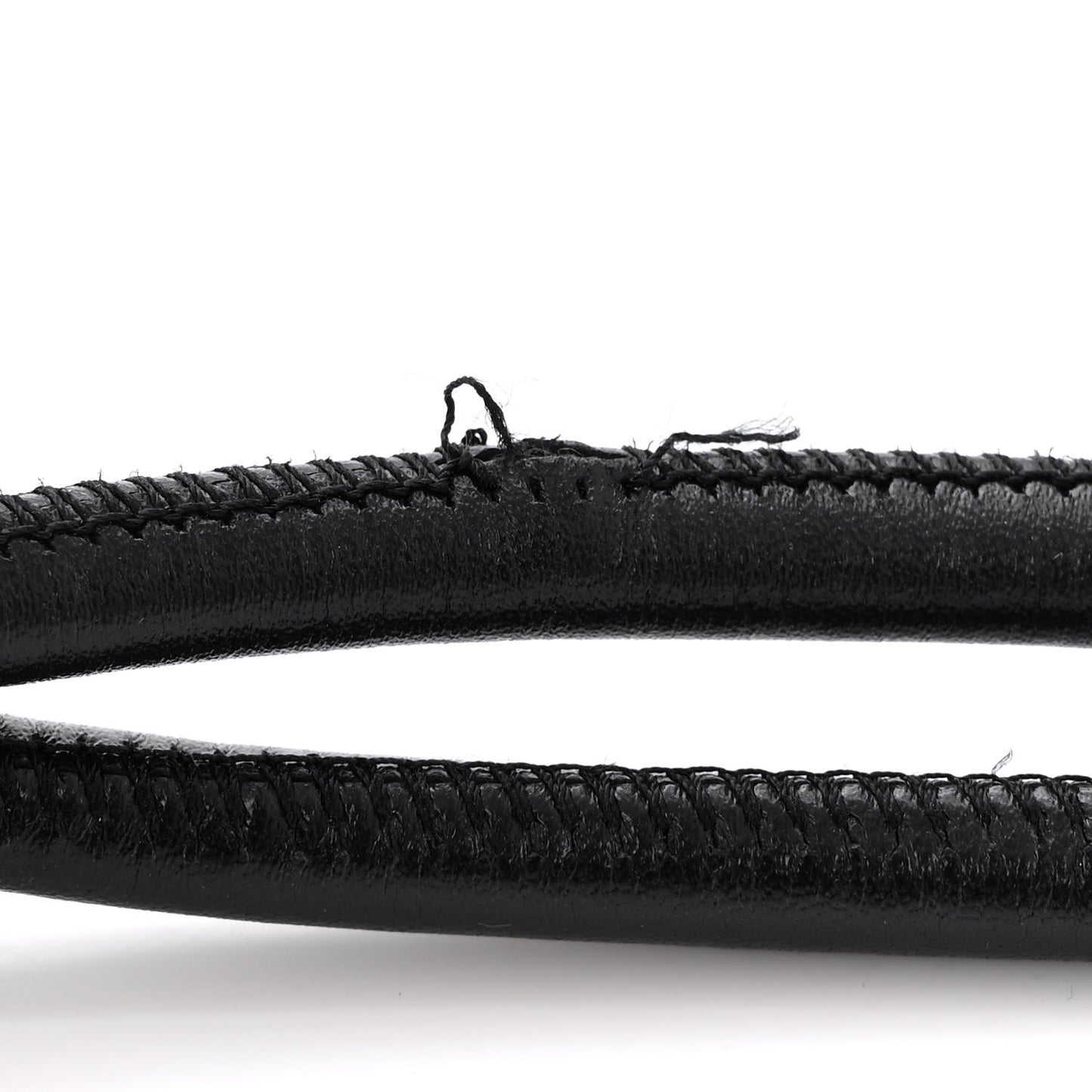 Calfskin Quilted Large Cambon Messenger Black