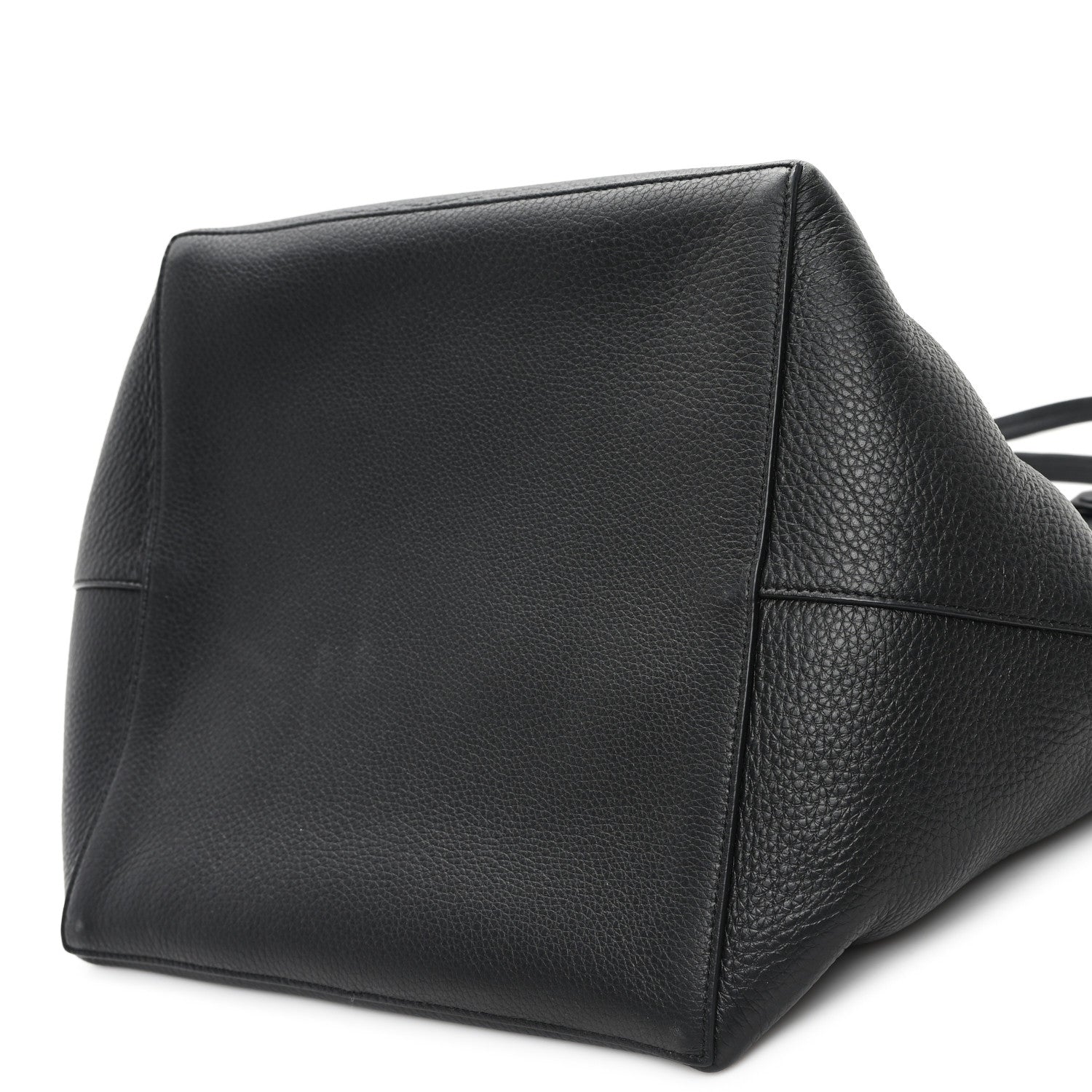 The Row Grained Calfskin Park Tote Three Black 10 of 11